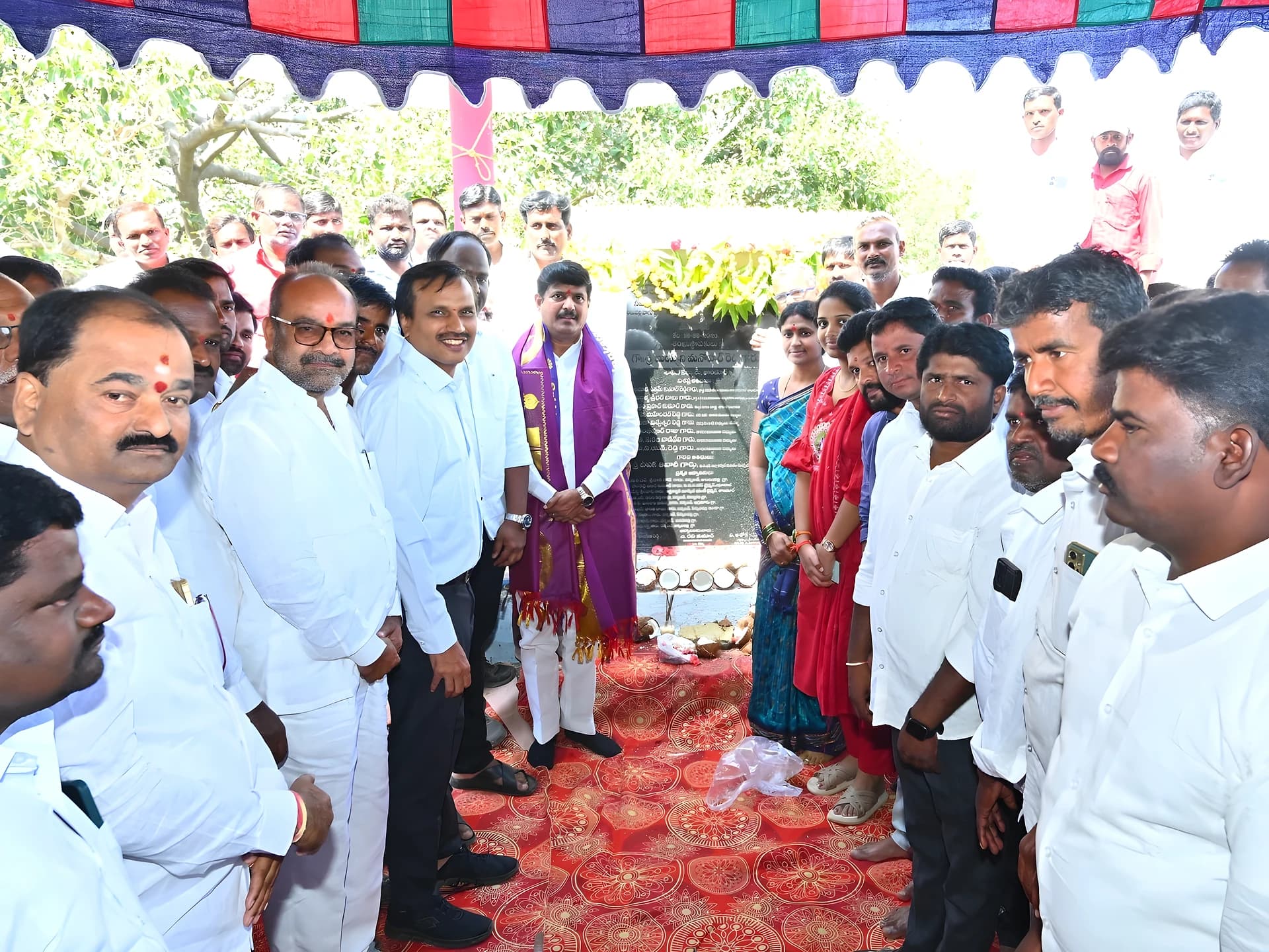 జుంటుపల్లి కాల్వల ఆధునీకరణకు శంకుస్థాపన