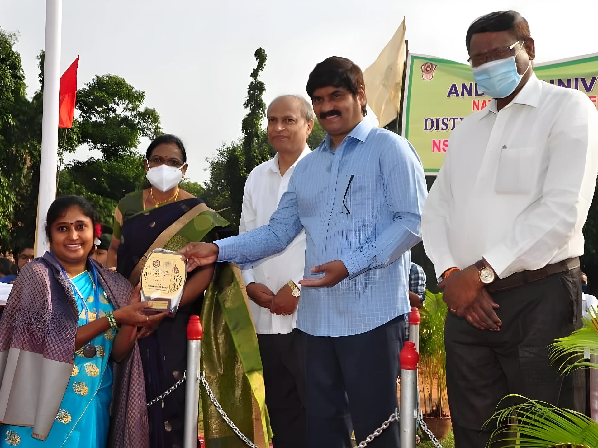 NSS PO విజయలక్ష్మికి ప్రత్యేక గుర్తింపు