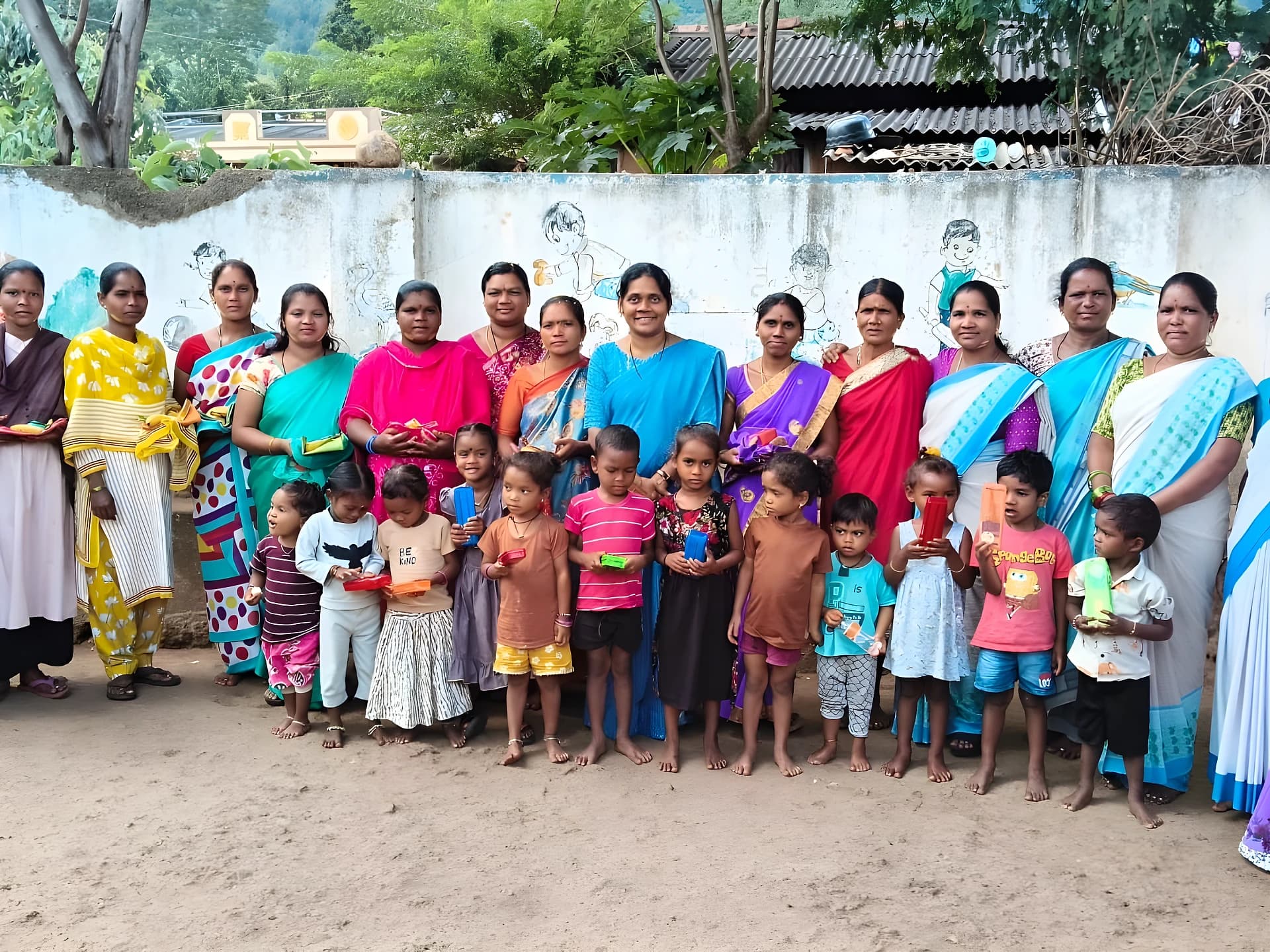 అంగన్‌వాడీలో సీమంతాలు