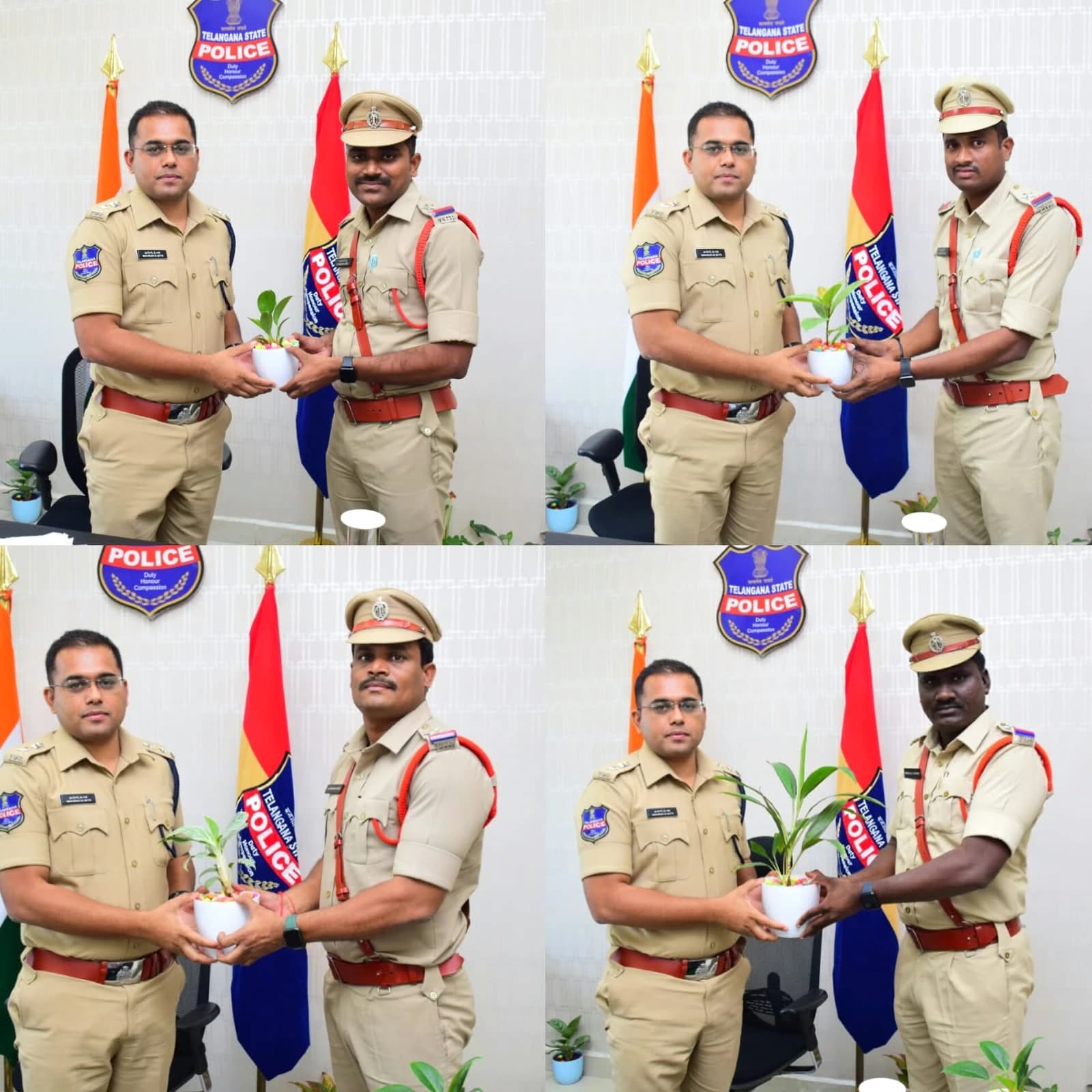 రాజన్న సిరిసిల్ల జిల్లాలో నలుగురు ఎస్‌ఐల బాధ్యతల స్వీకరణ