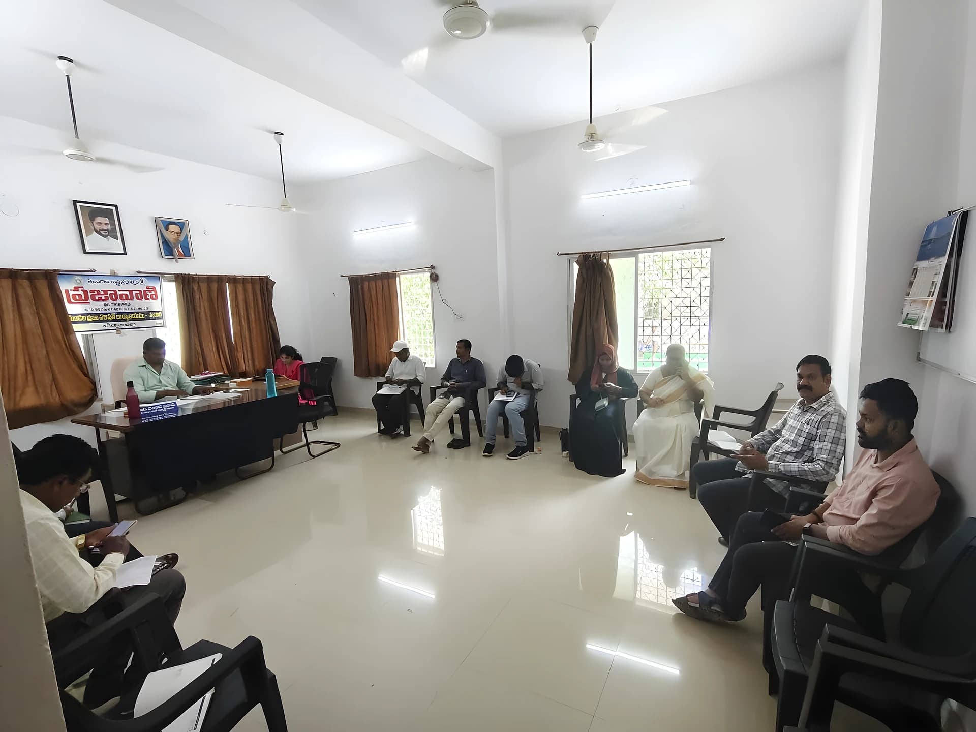 వెల్గటూర్ ప్రజావాణిలో 2 అర్జీలు