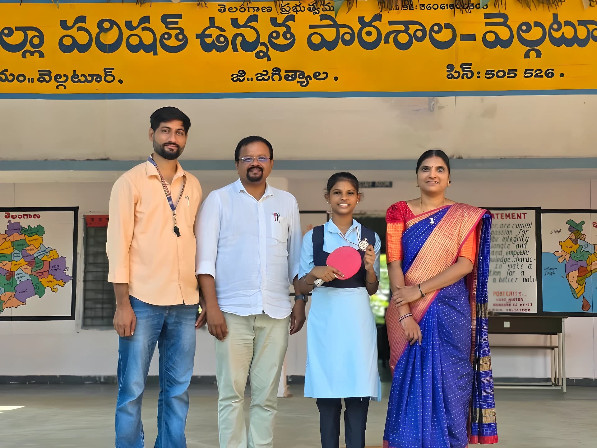 టేబుల్ టెన్నిస్‌లో సత్తా చాటిన శ్రీవిద్య