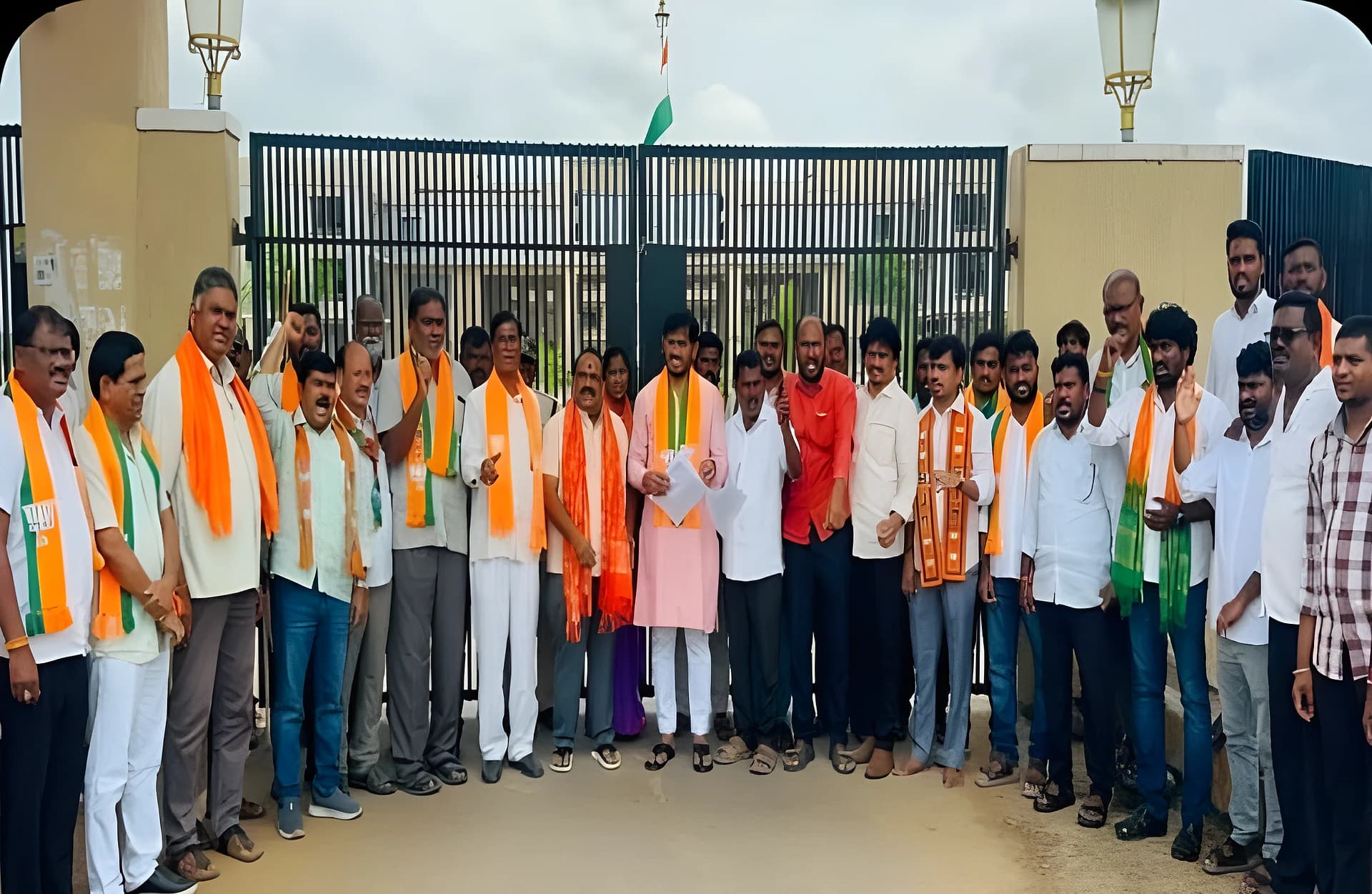 మంచిర్యాలలో BJP ఆందోళన