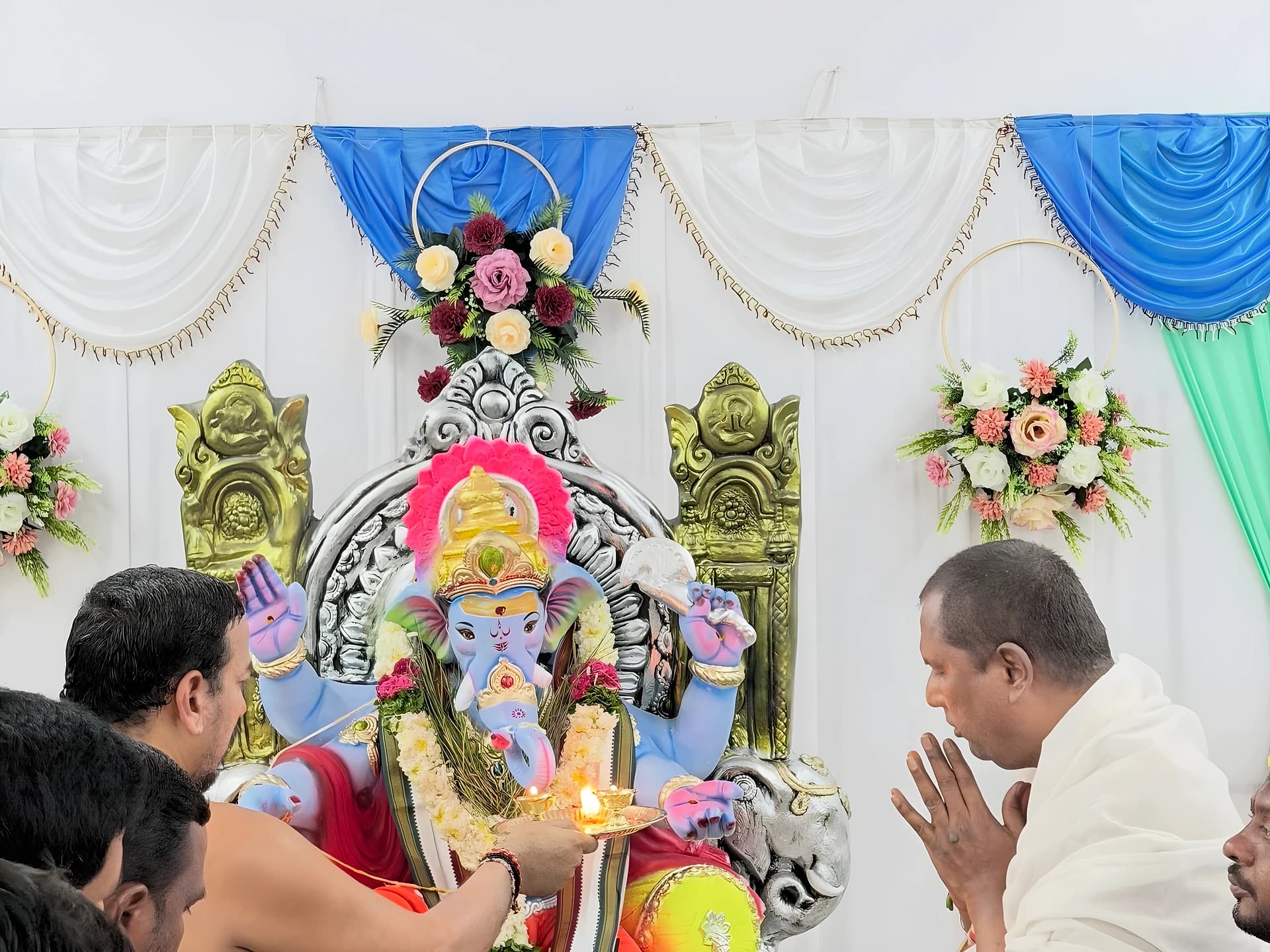 ధర్మపురి క్యాంప్ ఆఫీస్‌లో వినాయక చవితి