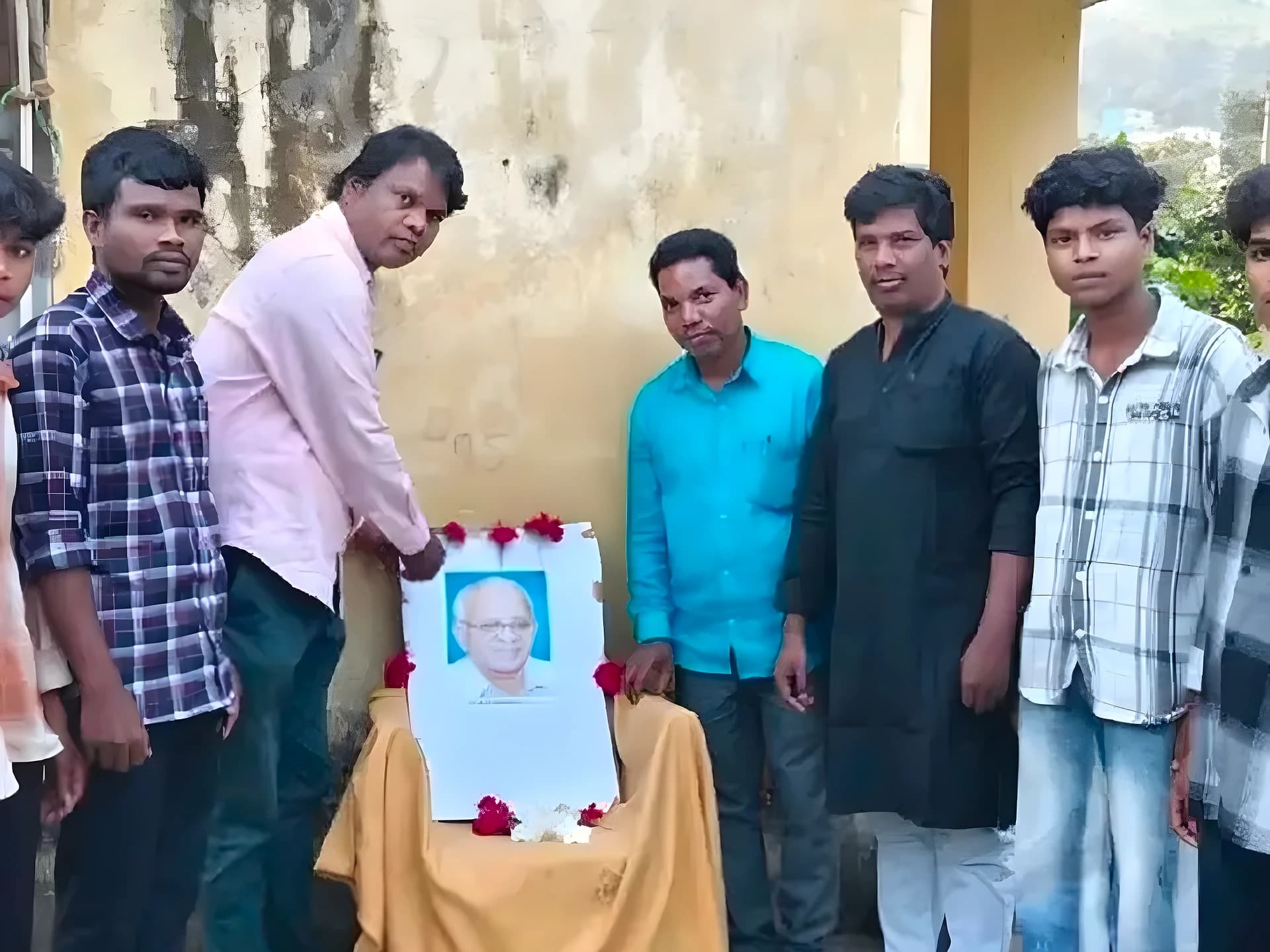 శంకరన్ 16వ వర్ధంతి.. పాడేరులో నివాళి