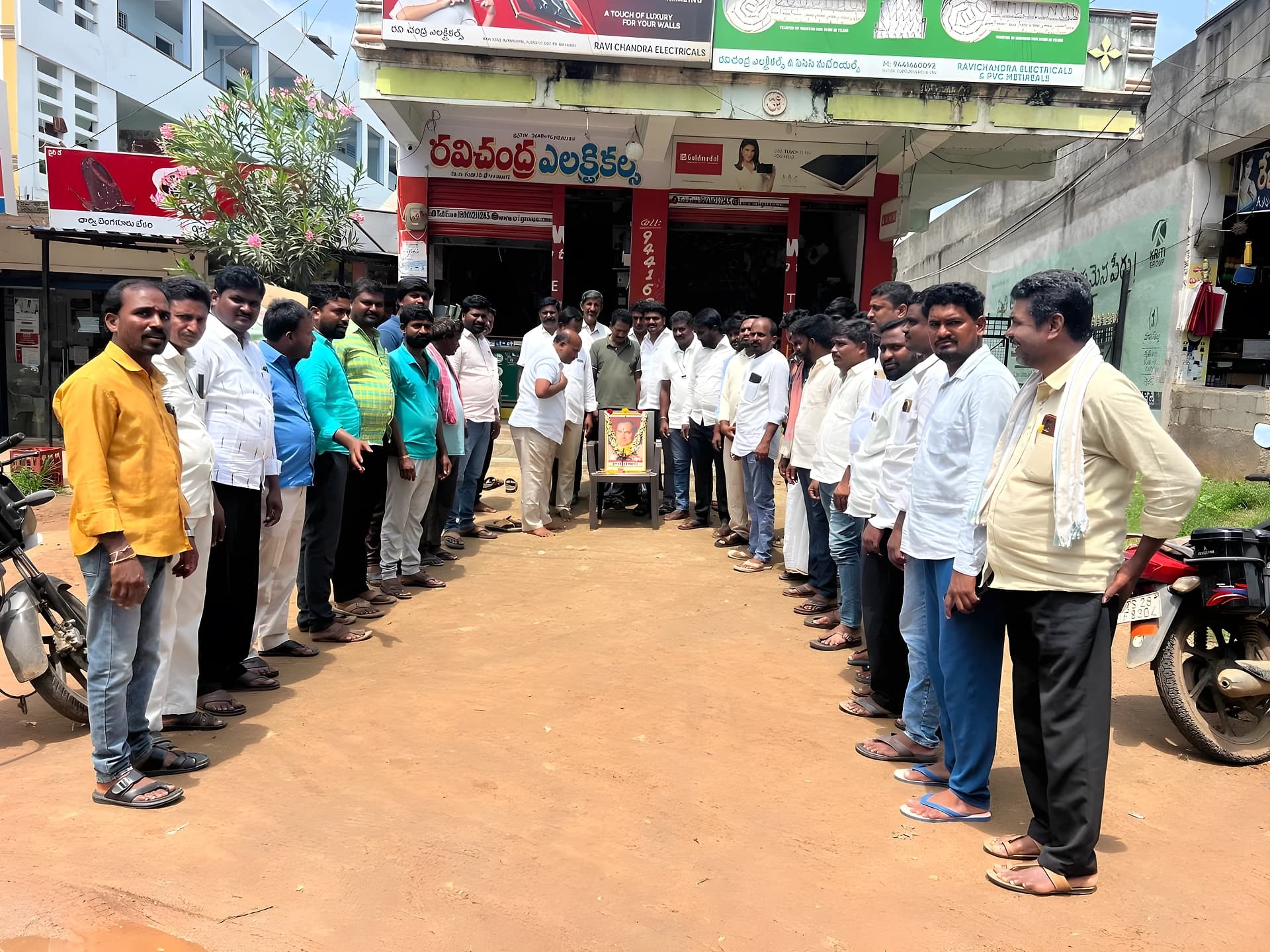 నూతనకల్‌లో రాజీవ్ గాంధీ జయంతి!