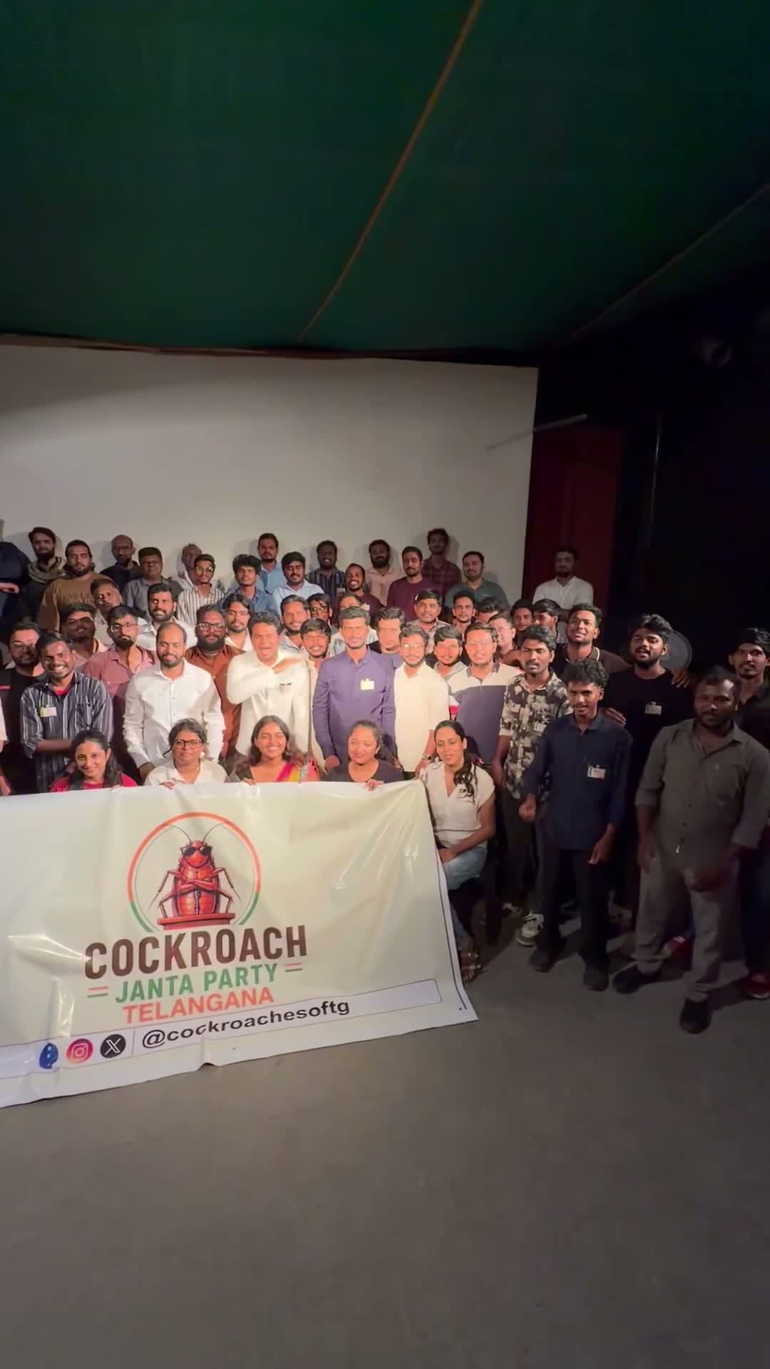 విజయ్ మల్లంగి హైదరాబాద్ వాలంటీర్లకు ‘చలో ముంబై’ పిలుపు