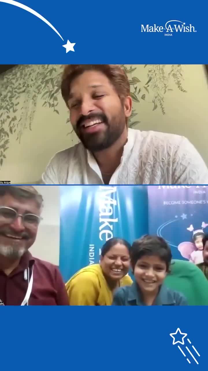 అల్లు అర్జున్ స్పెషల్ వీడియో కాల్.. ఆ చిన్నారి ఎవరంటే?