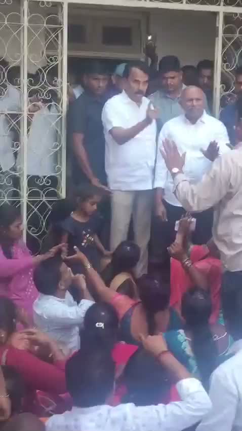 మంత్రి కాళ్లపై పడి వేడుకున్నా పట్టించుకోలేదు