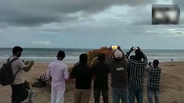 పండ్లు, కూరగాయలతో దుర్గమ్మ కళాకృతి