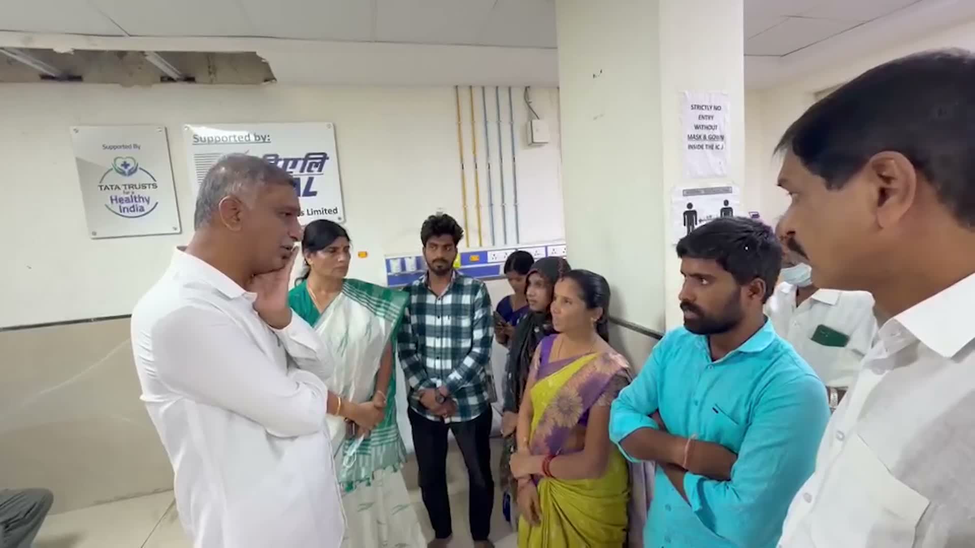 బాన్సువాడ బాలింతలను నిమ్స్‌లో పరామర్శించిన హరీశ్ రావు