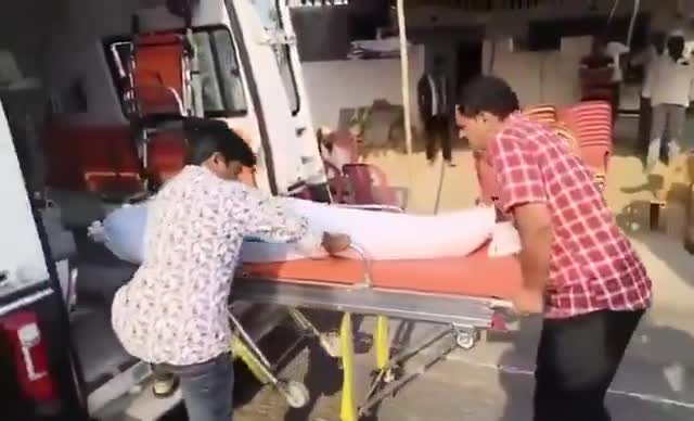 స్వగ్రామానికి చేరుకున్న శంకర్ గౌడ్ మృతదేహం 