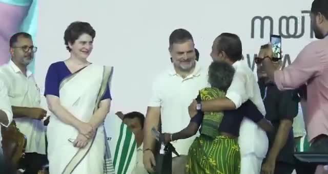 బామ్మ ప్రేమకు ఫిదా అయిన రాహుల్ గాంధీ!