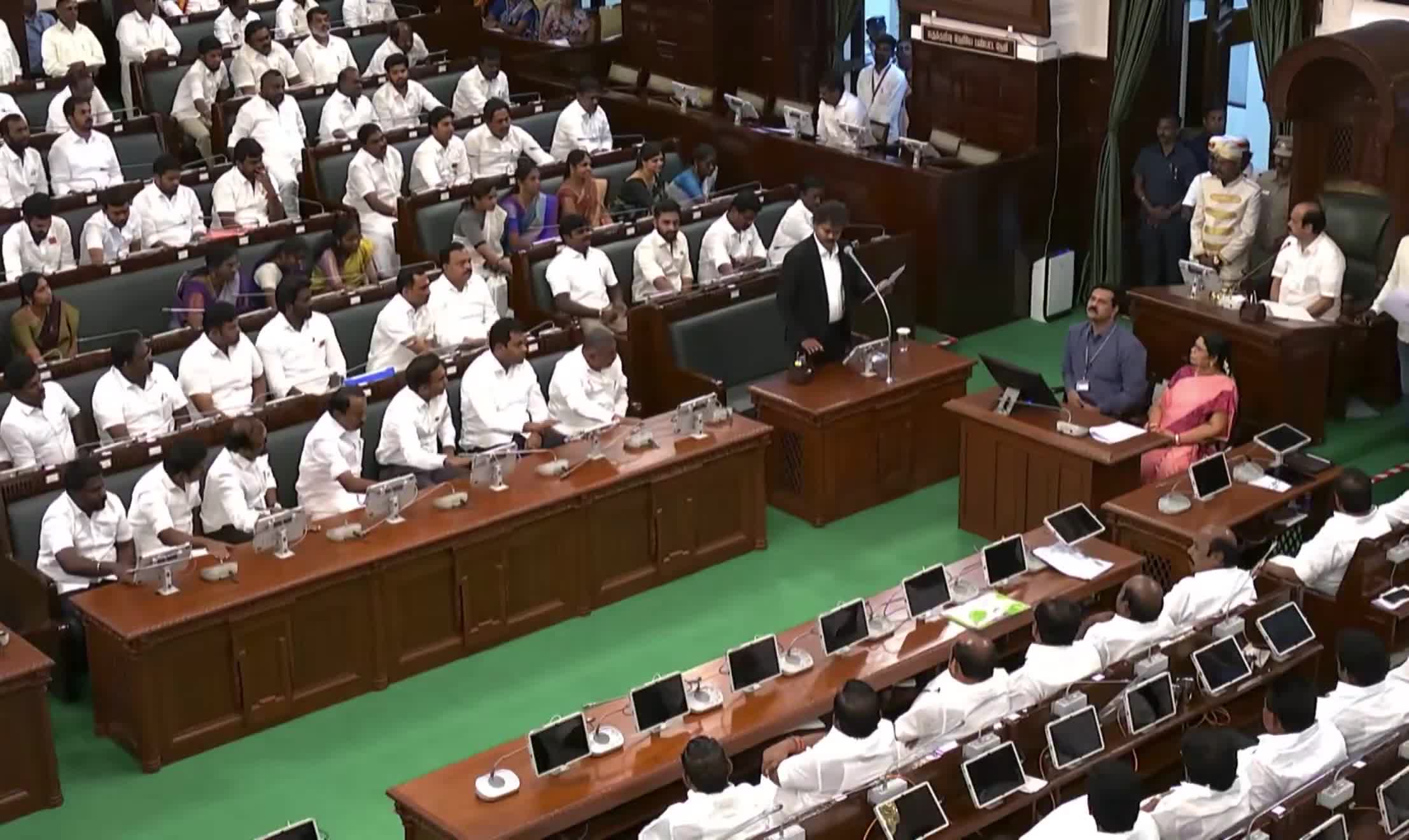 అసెంబ్లీలో CM విజయ్ ఫస్ట్ స్పీచ్!