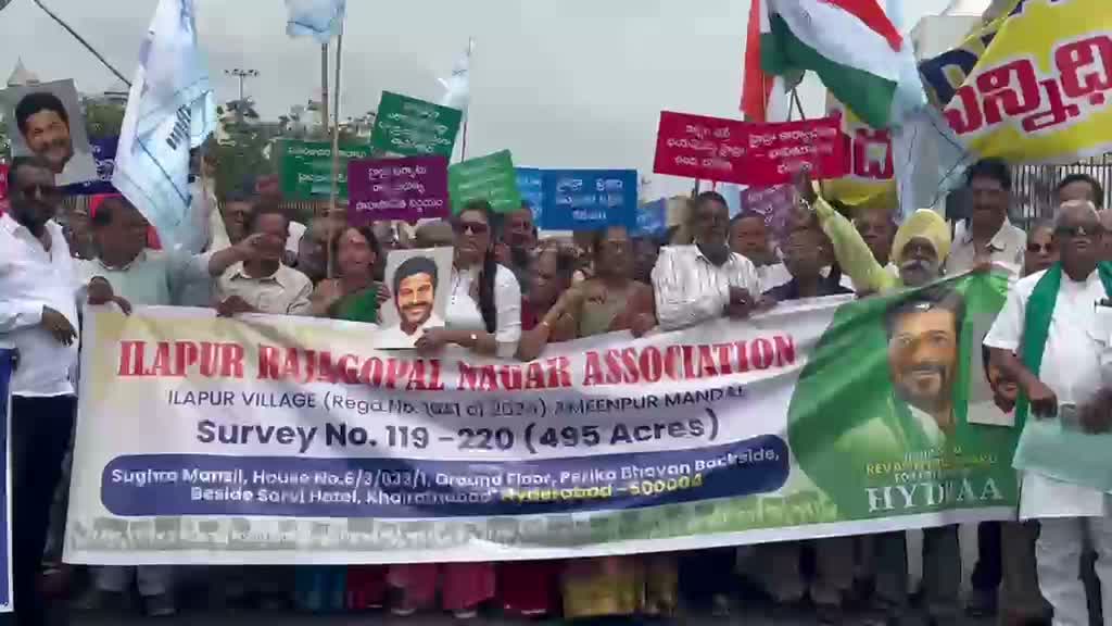 HYDRAAకు మద్దతుగా భారీ ర్యాలీ