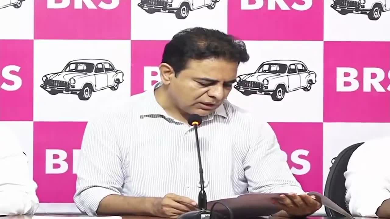 కాంగ్రెస్ హామీలపై కేటీఆర్ తీవ్ర ఆగ్రహం