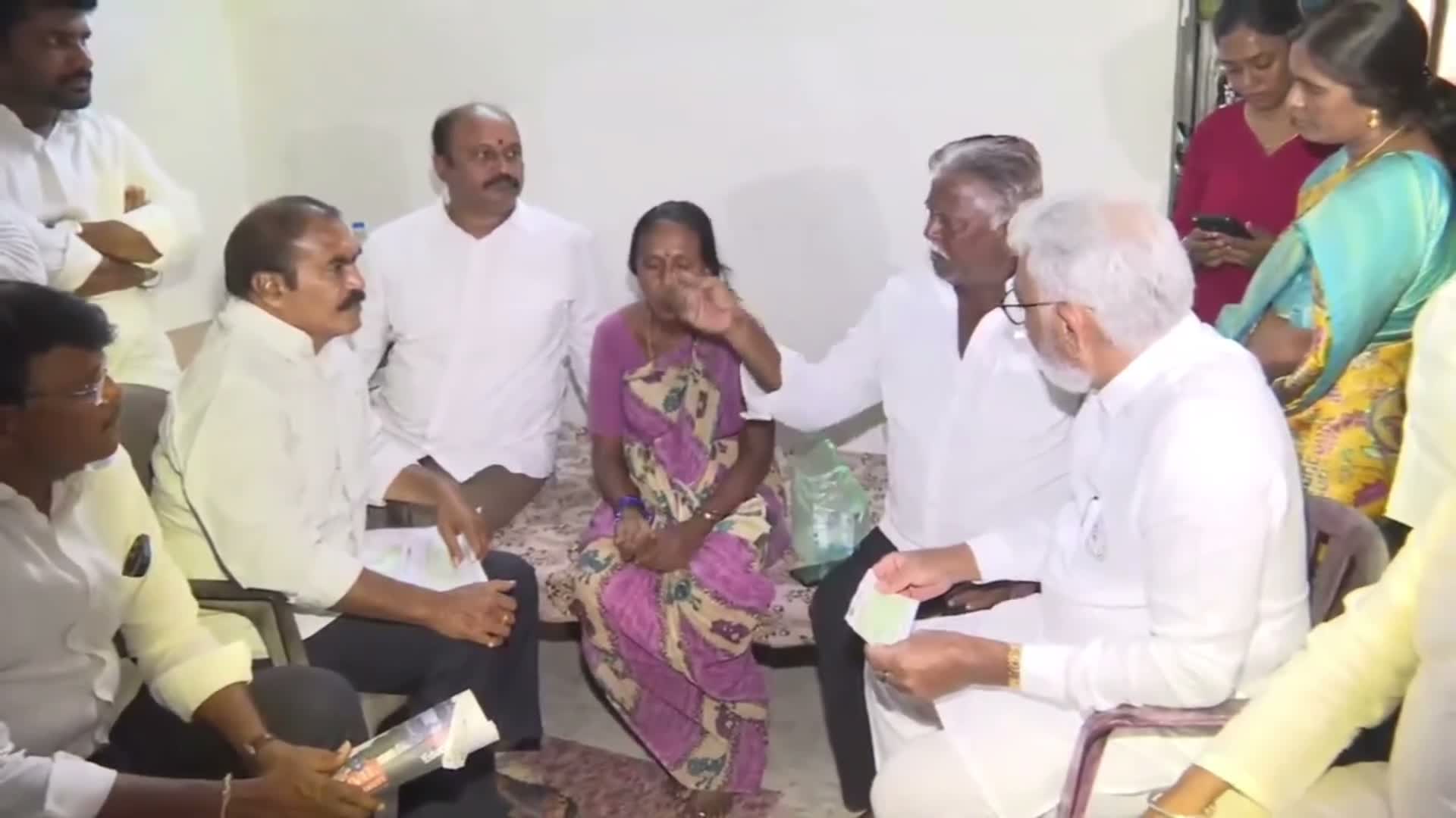 సాయికృష్ణ ఫ్యామిలీకి రూ.20 లక్షల సాయం