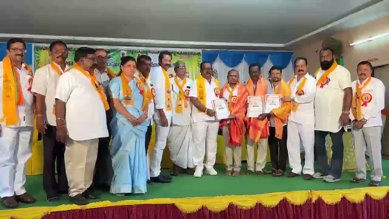 పద్మశాలి సంఘం నూతన కార్యవర్గం ప్రమాణ స్వీకారం