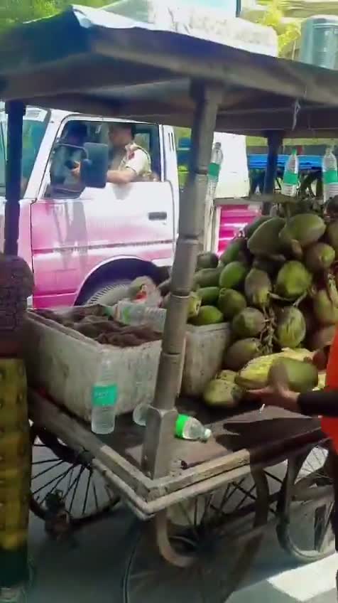 వృద్ధురాలి బండి సీజ్‌ వీడియోపై విమర్శలు