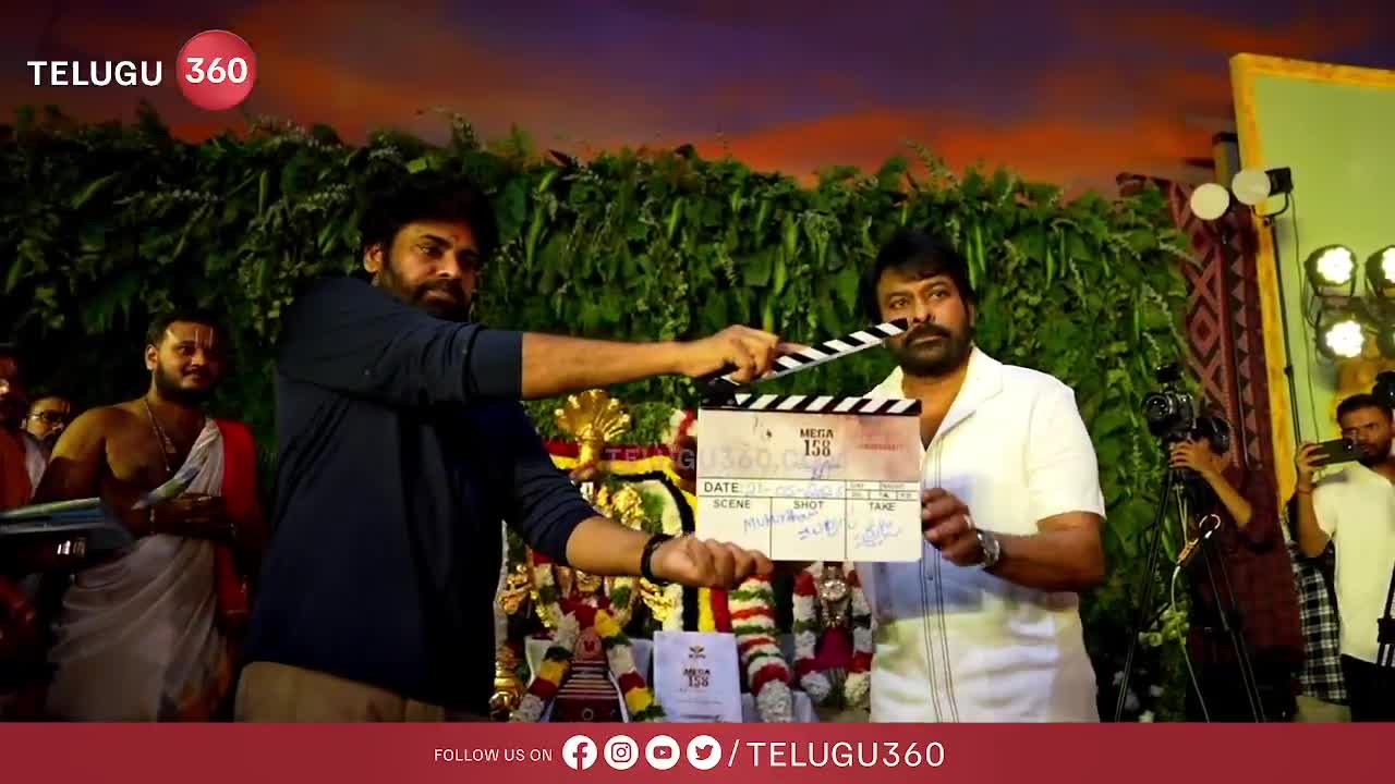 అన్నయ్య మూవీకి క్లాప్ కొట్టిన తమ్ముడు పవన్ 