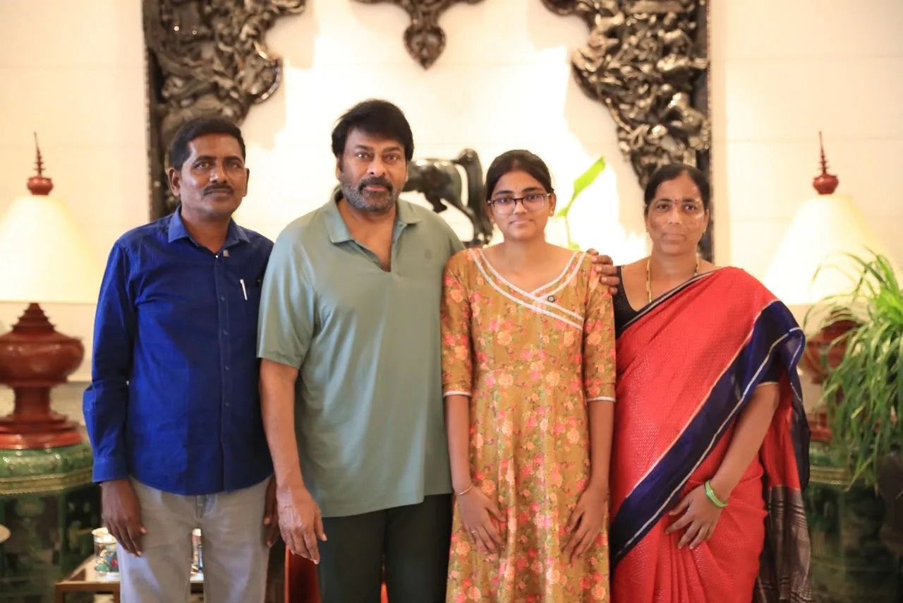 స్టేట్ టాపర్ కి చిరంజీవి అదిరిపోయే సర్ప్రైజ్!