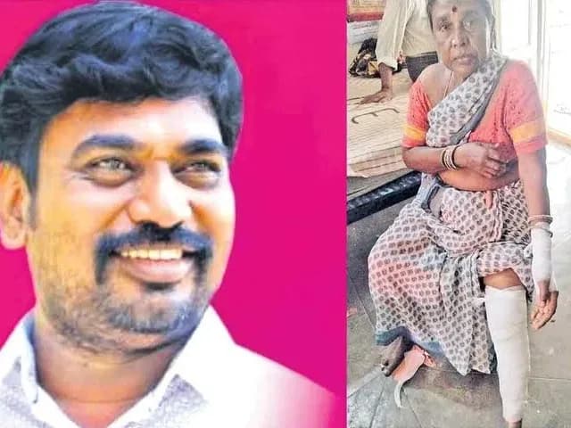 పోలీసుల అత్యుత్సాహం.. కాలుపై వాహనం ఎక్కించి...