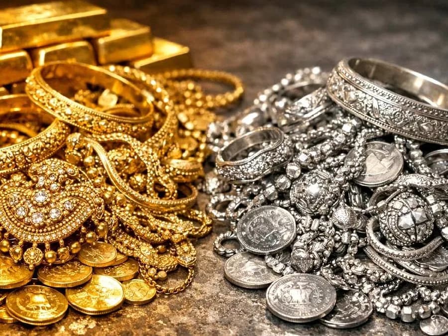 మళ్లీ పడిపోయిన గోల్డ్ రేట్స్.. ఈరోజు ధరలివే!