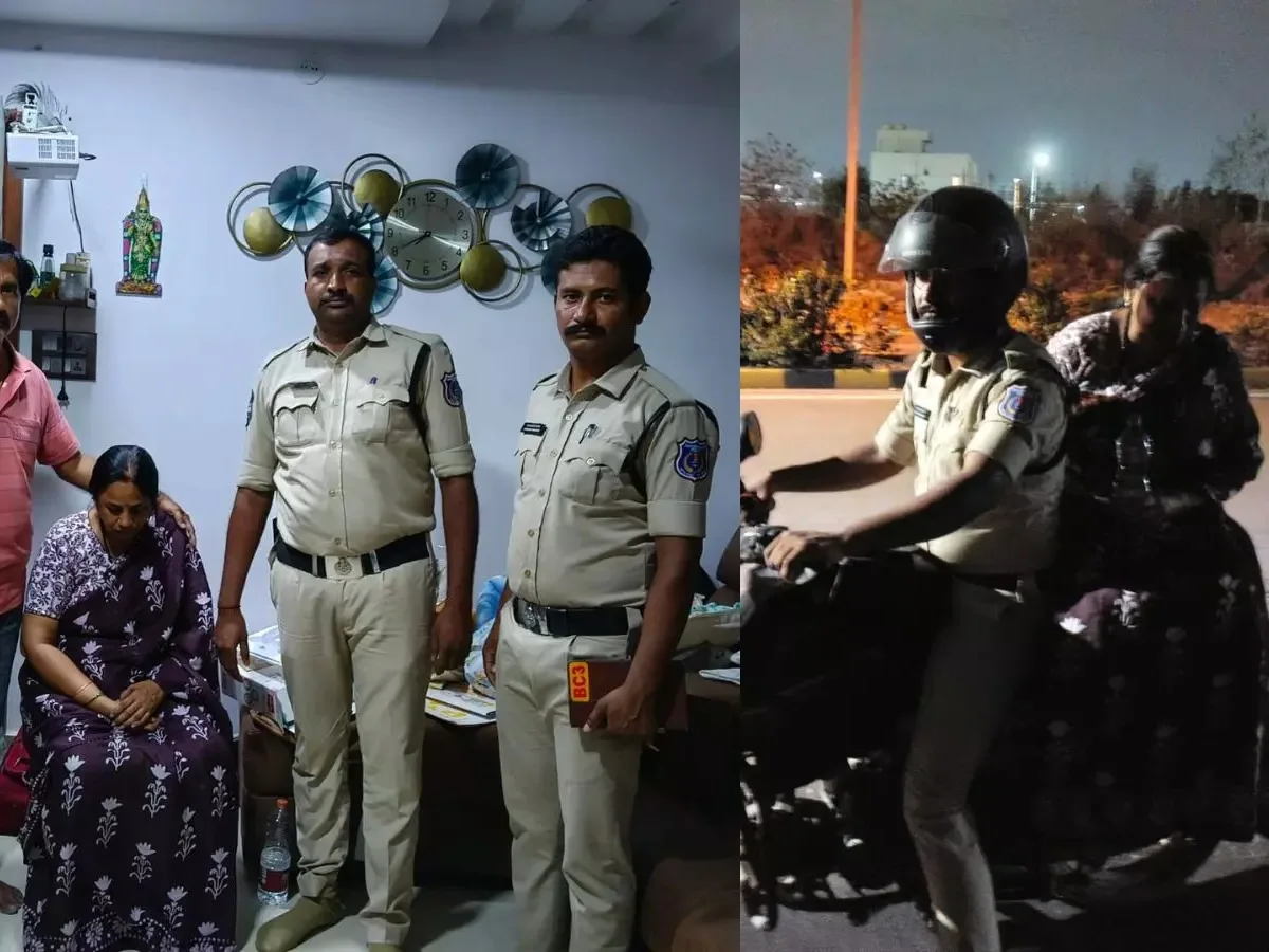 సూసైడ్కు సిద్దమైన మహిళ.. కాపాడిన పోలీసులు