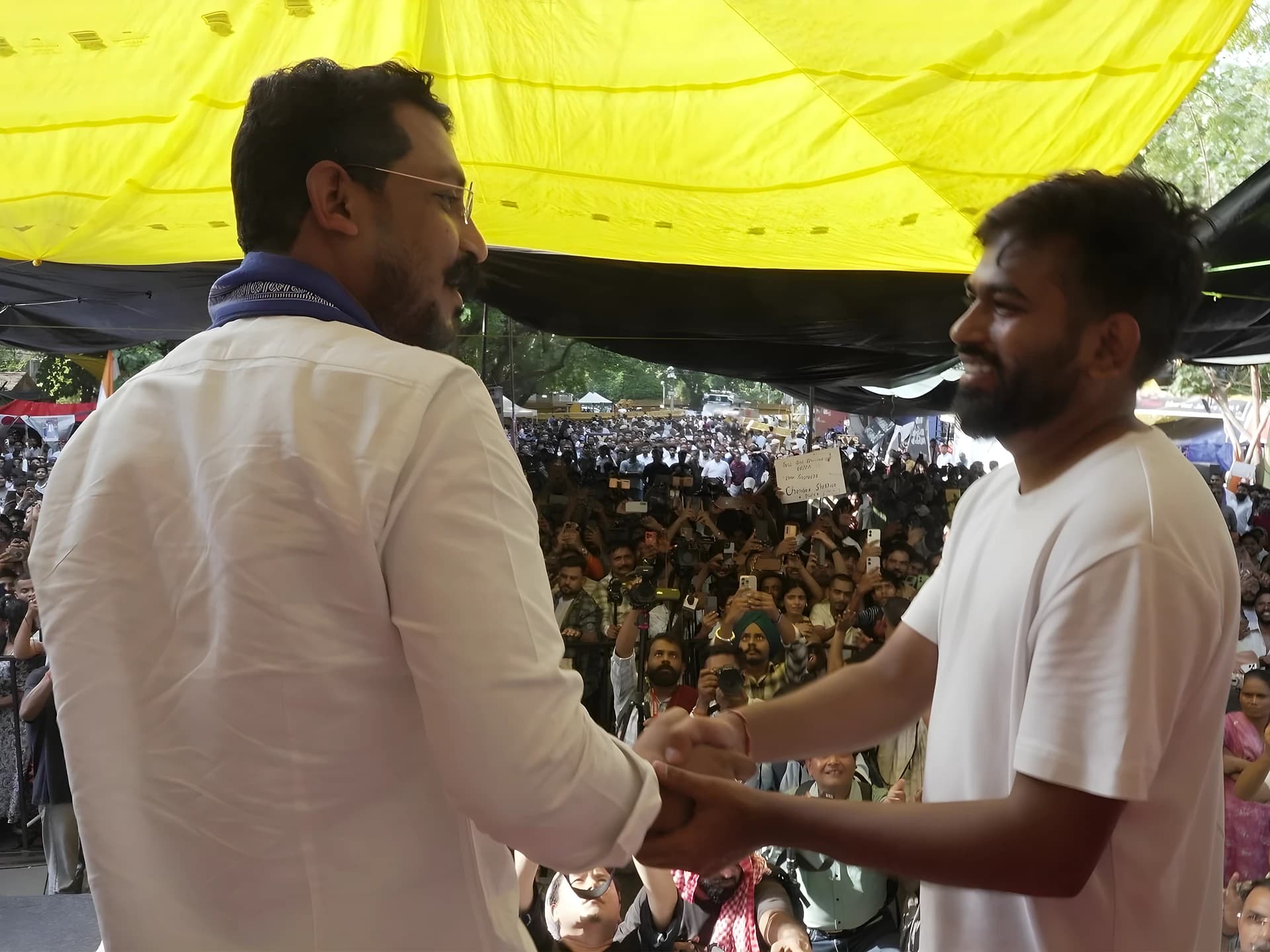 జంతర్ మంతర్ చేరిన భీమ్ ఆర్మీ చీఫ్ చంద్రశేఖర్ ఆజాద్!