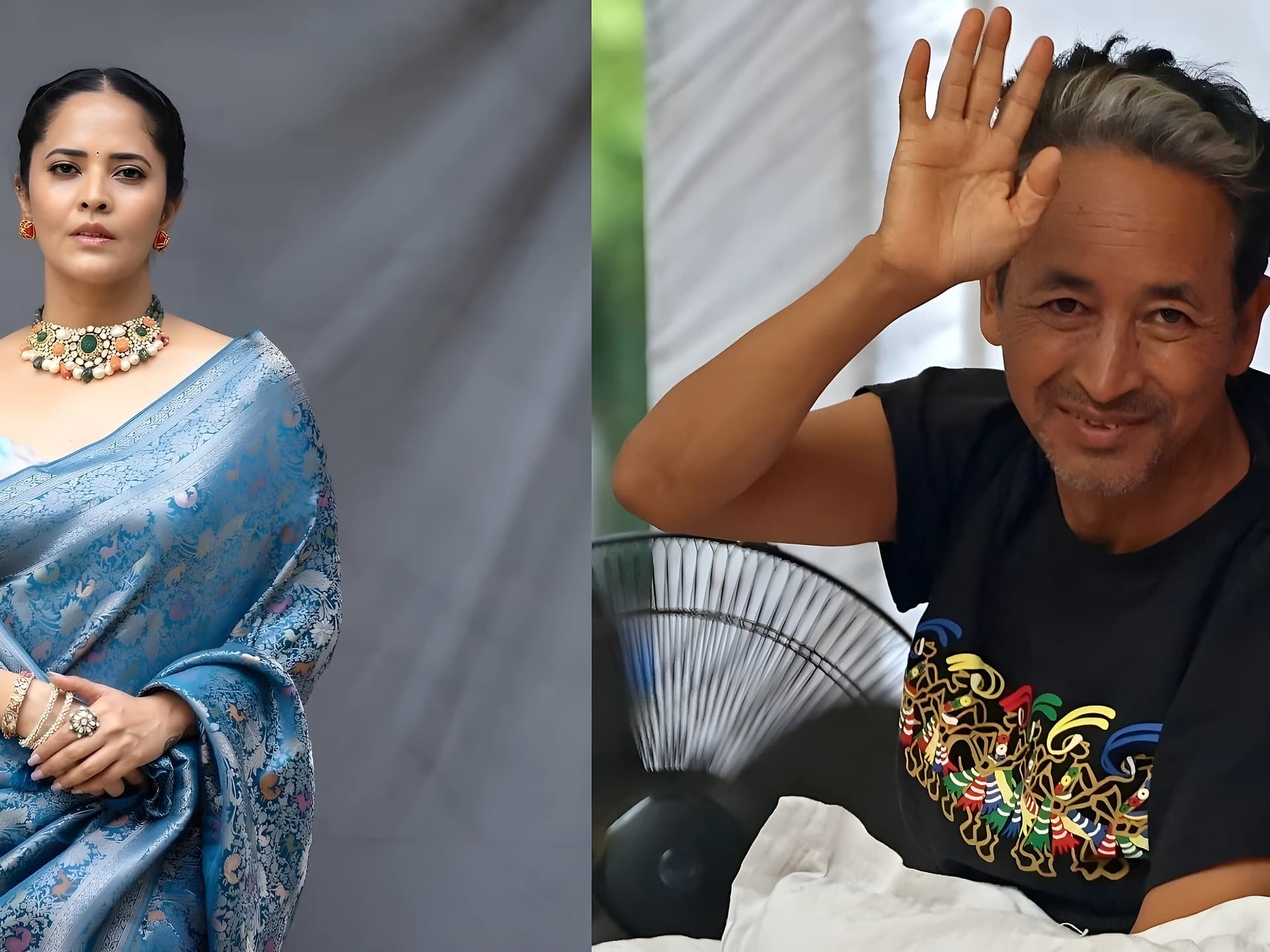 సోనమ్ వాంగ్చుక్కు అనసూయ సపోర్ట్