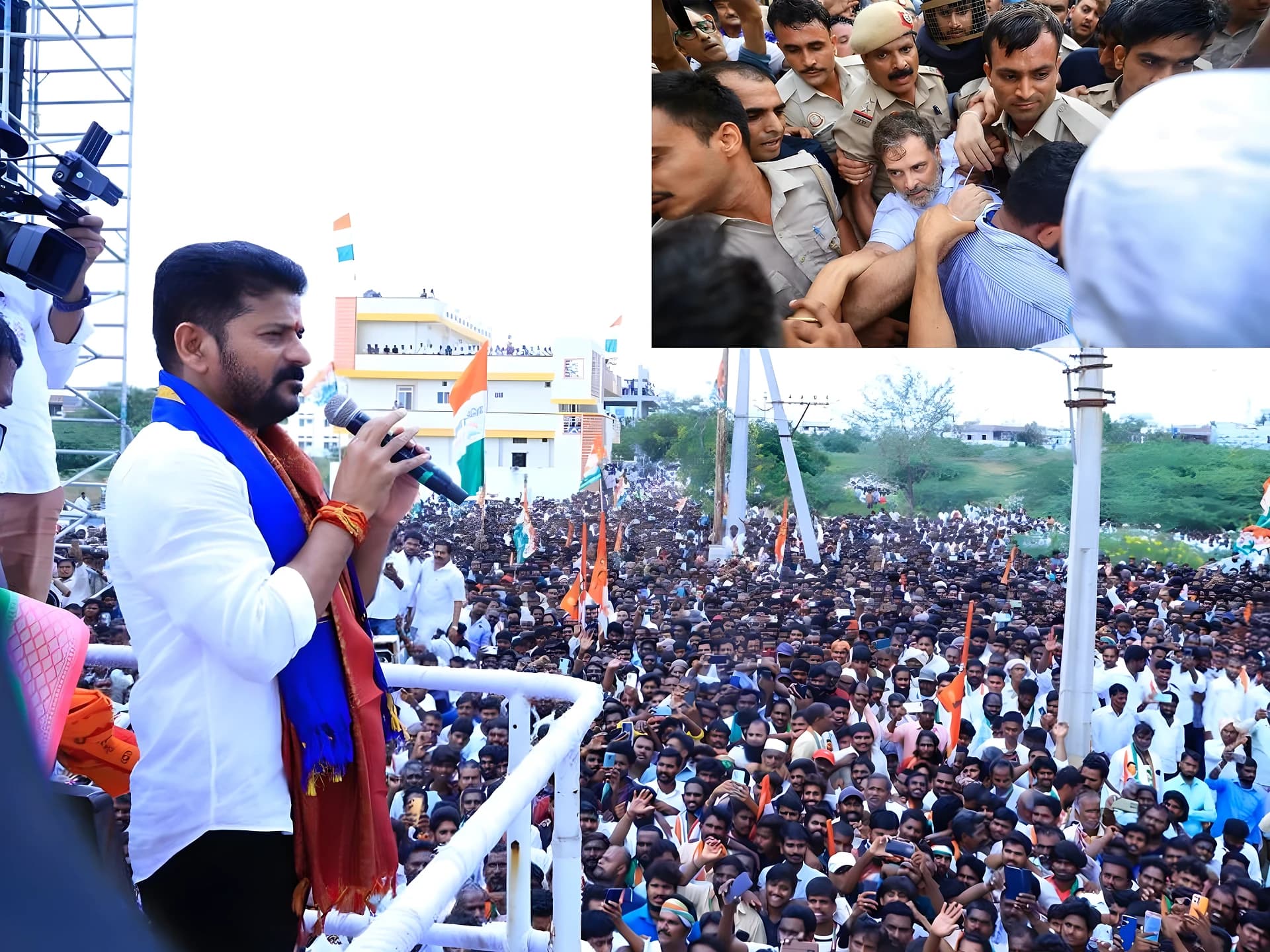 కొడంగల్లో సీఎం రేవంత్ ర్యాలీ