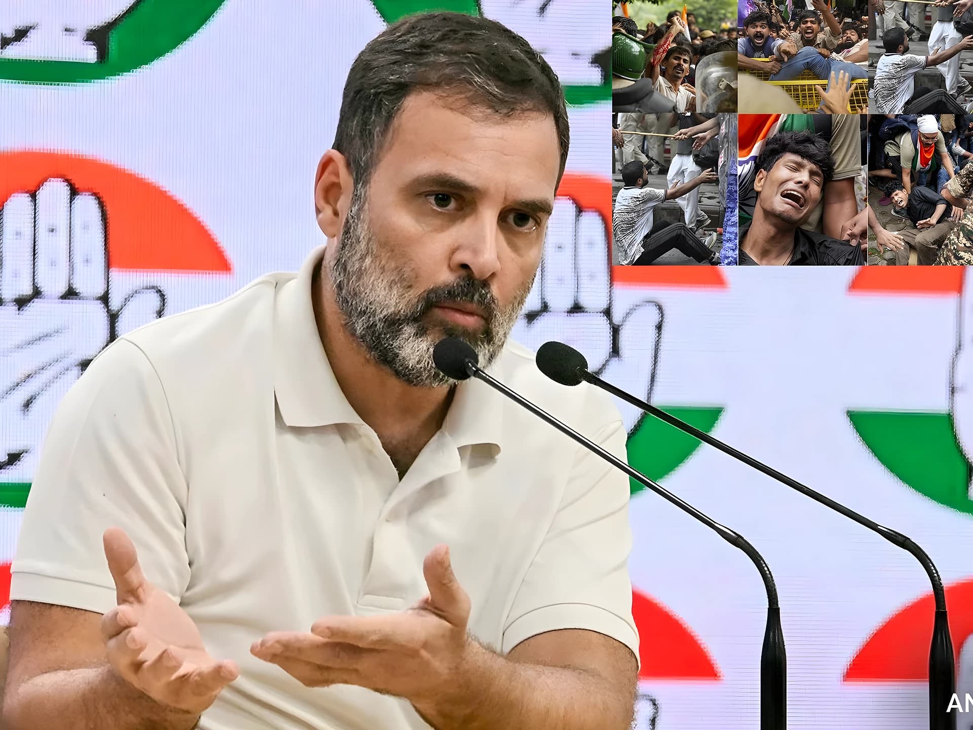 ప్రభుత్వ వైఫల్యాలపై దిల్లీలో రాహుల్ ప్రెస్ మీట్