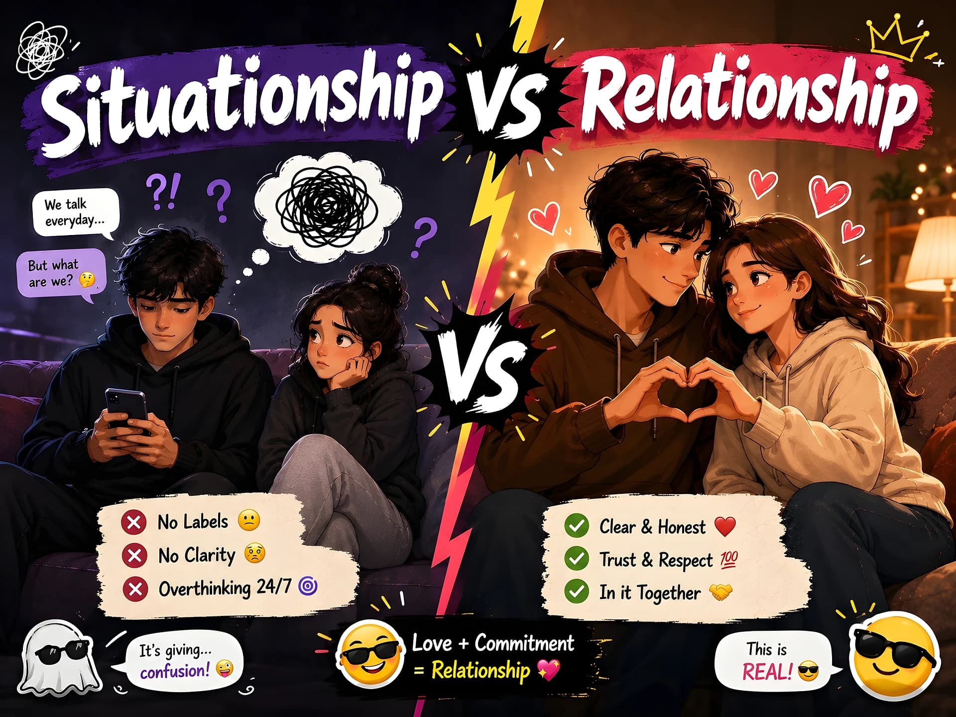 Situationship Vs Relationship