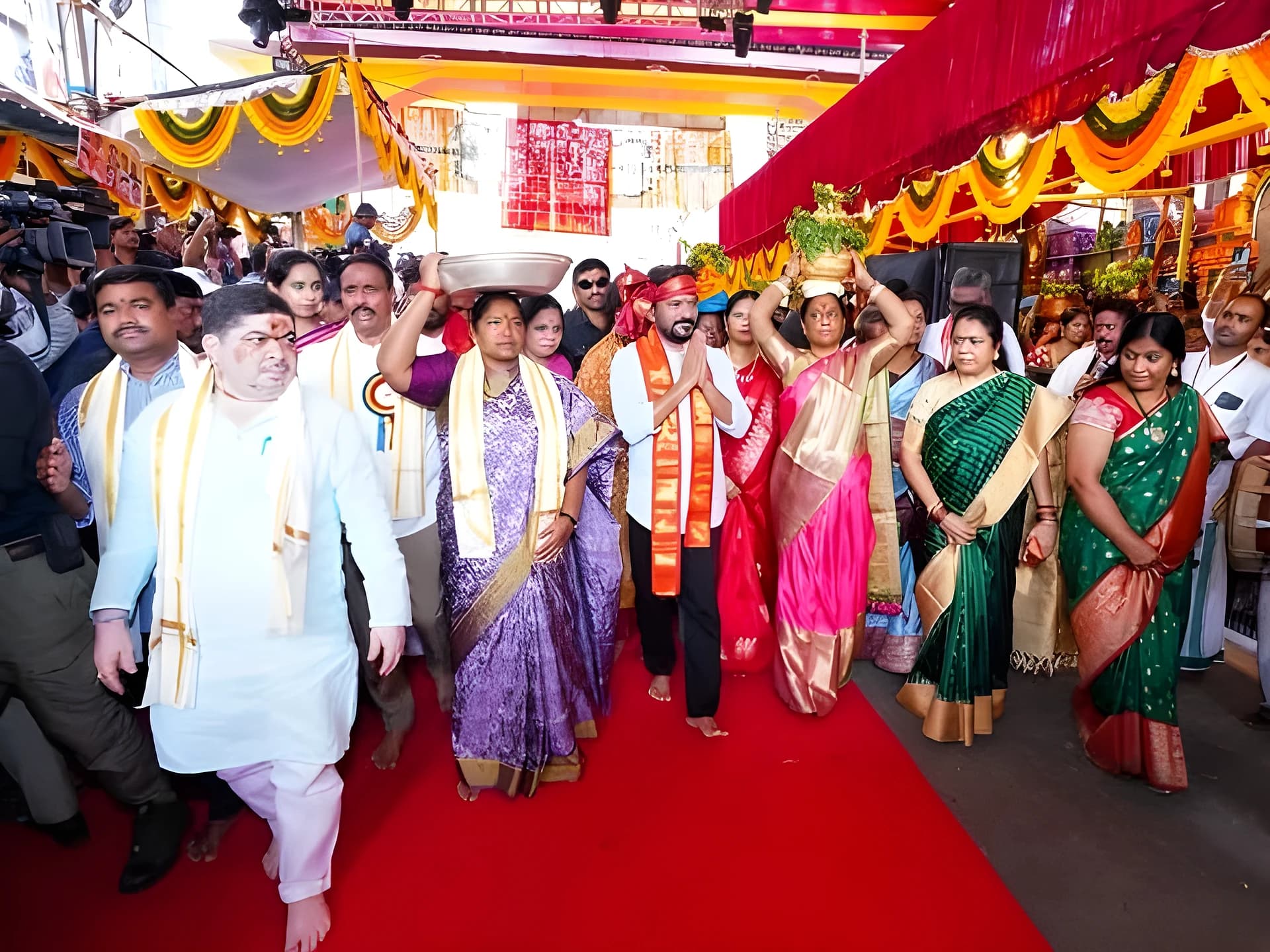 లష్కర్ బోనాల జాతరలో CM రేవంత్ రెడ్డి