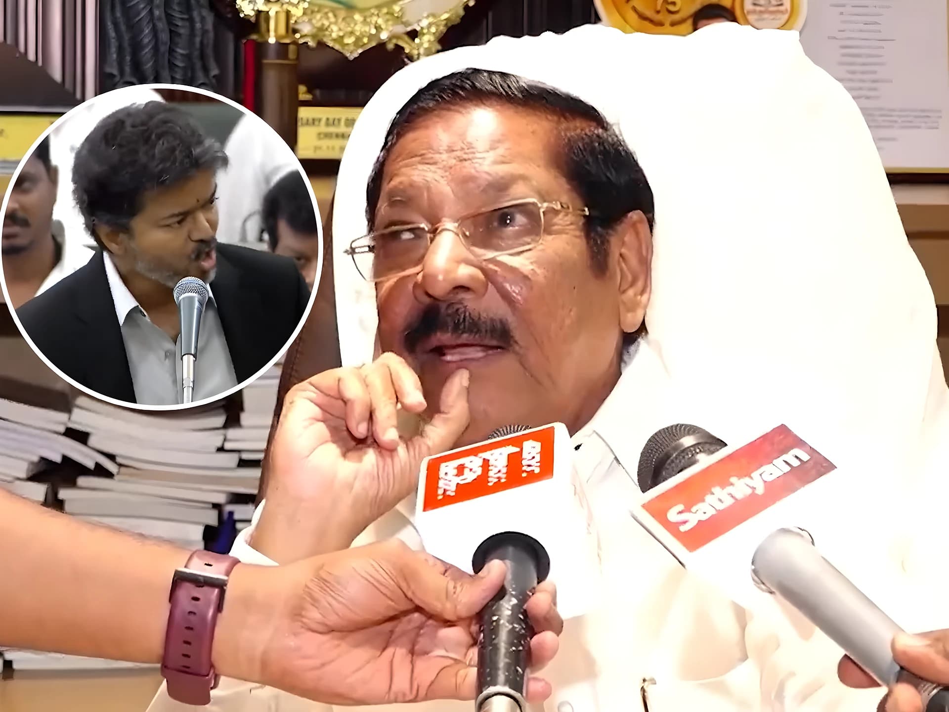 విజయ్ తీరుపై DMK ఫైర్.. ప్రజలు గుణపాఠం చెబుతారు!