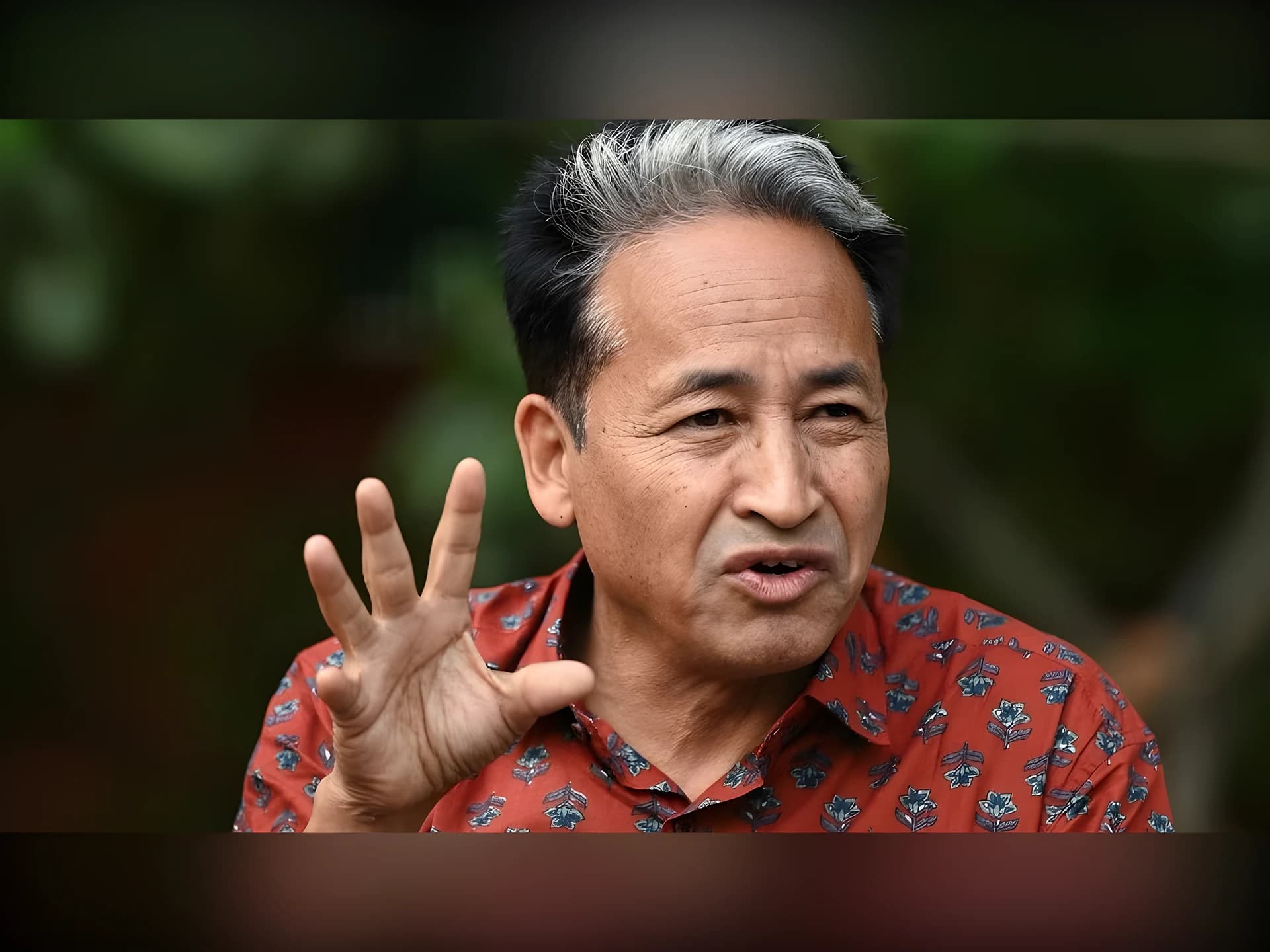 CJP రాజకీయ పార్టీ కాదు: సోనమ్ వాంగ్చుక్