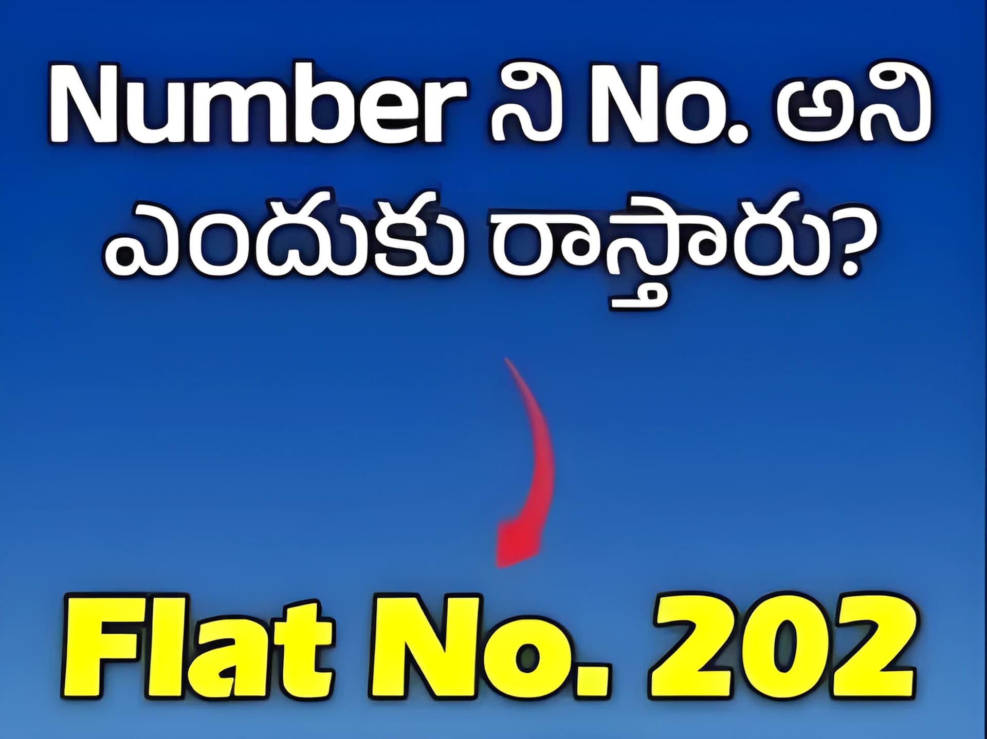 ‘Number’లో ‘O’ లేదు.. అయినా ‘No.’ ఎందుకు?