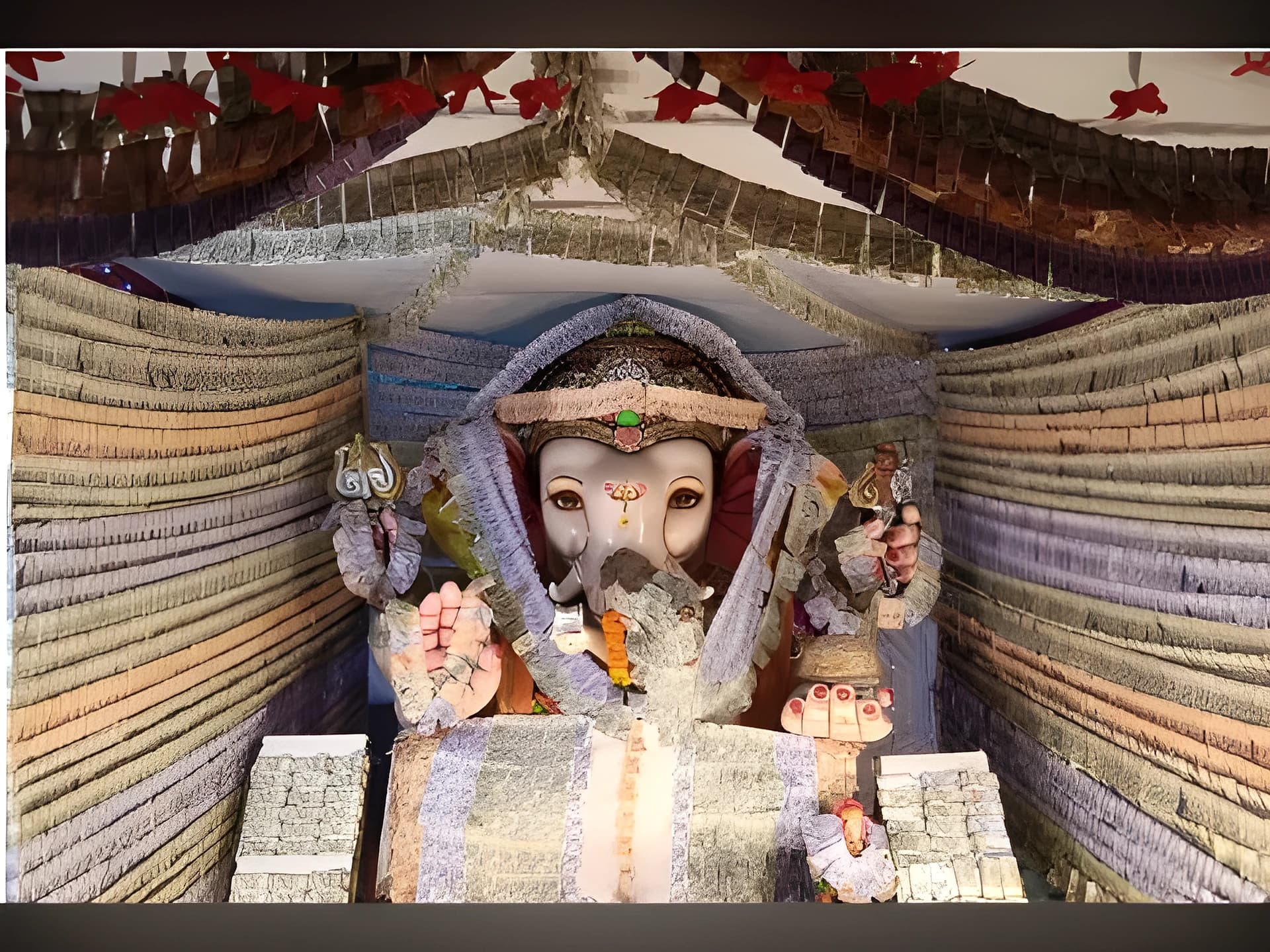 కరెన్సీ నోట్లతో గణపతి.. 88 లక్షల అలంకరణ!