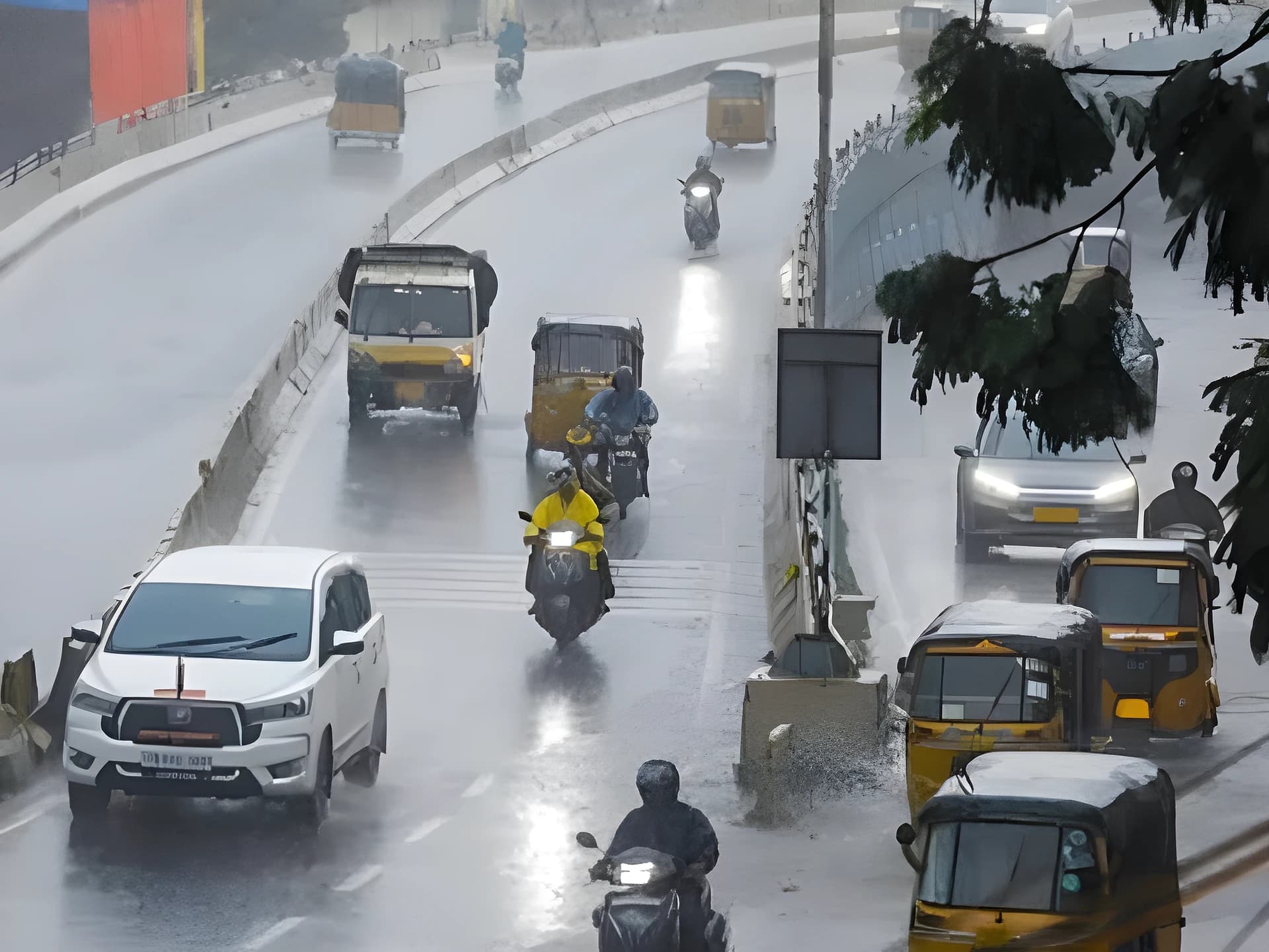 హైదరాబాద్లో భారీ వర్షం