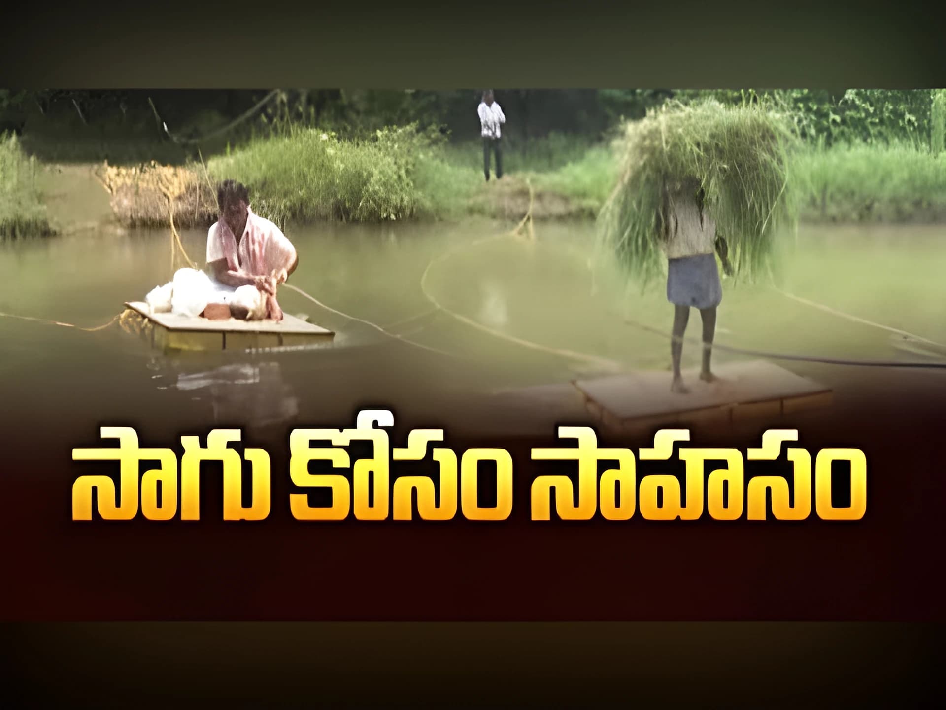 వాగు.. దాటితేనే సాగు