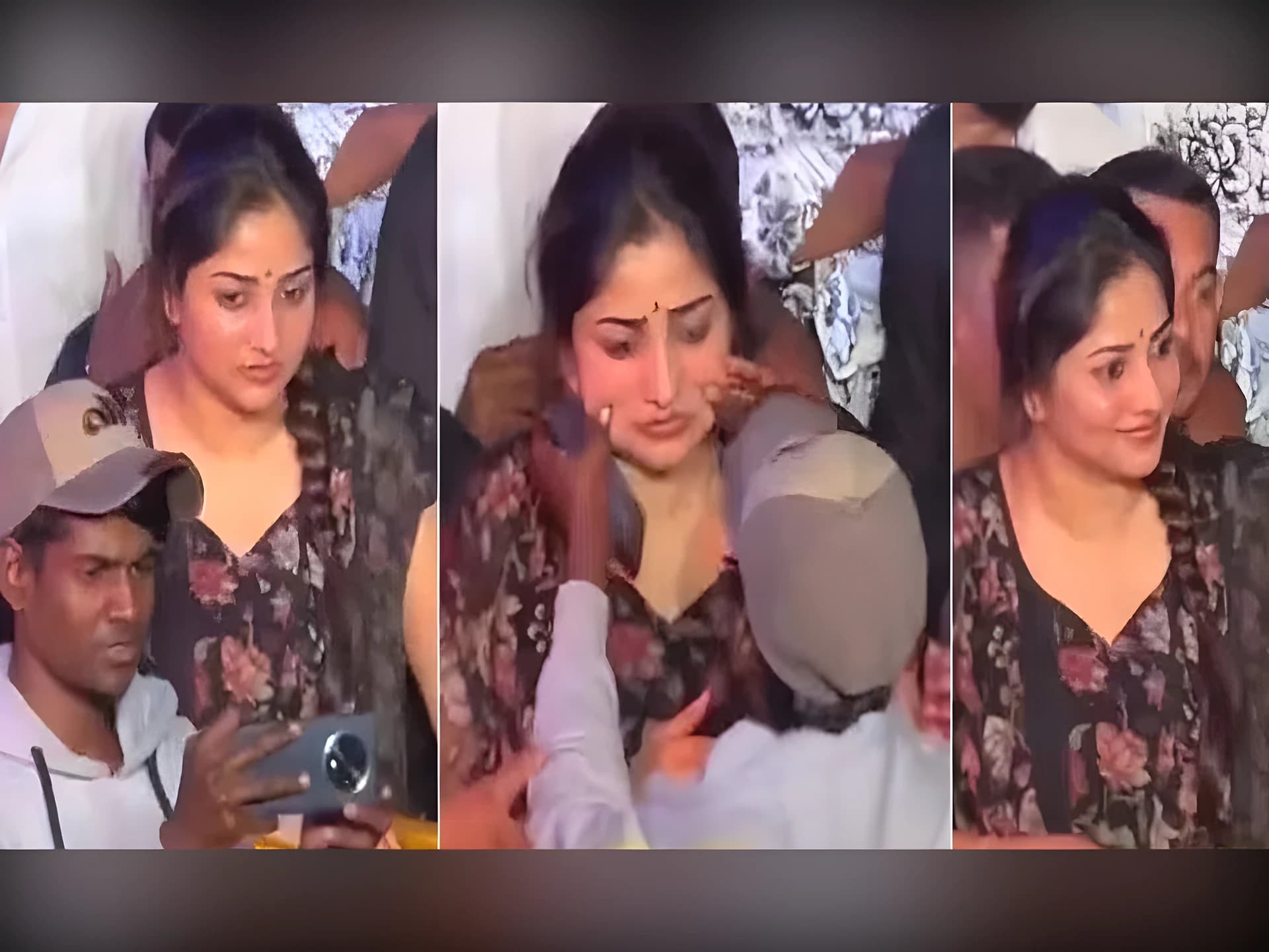 బర్త్డే వేడుకల్లో నటికి ఊహించని షాక్