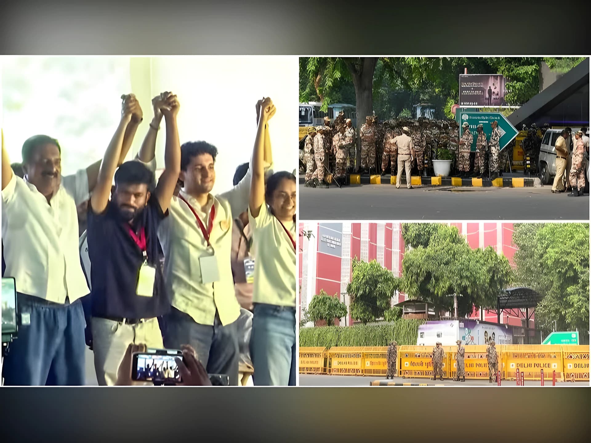 CJP నిరసనతో ఢిల్లీలో అలర్ట్