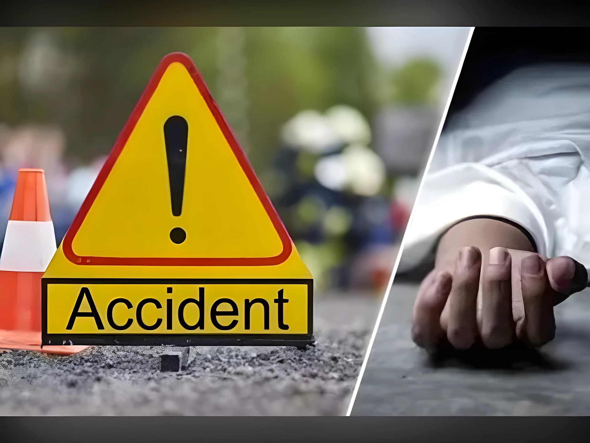 రోడ్డు ప్రమాదంలో వ్యక్తి దుర్మరణం