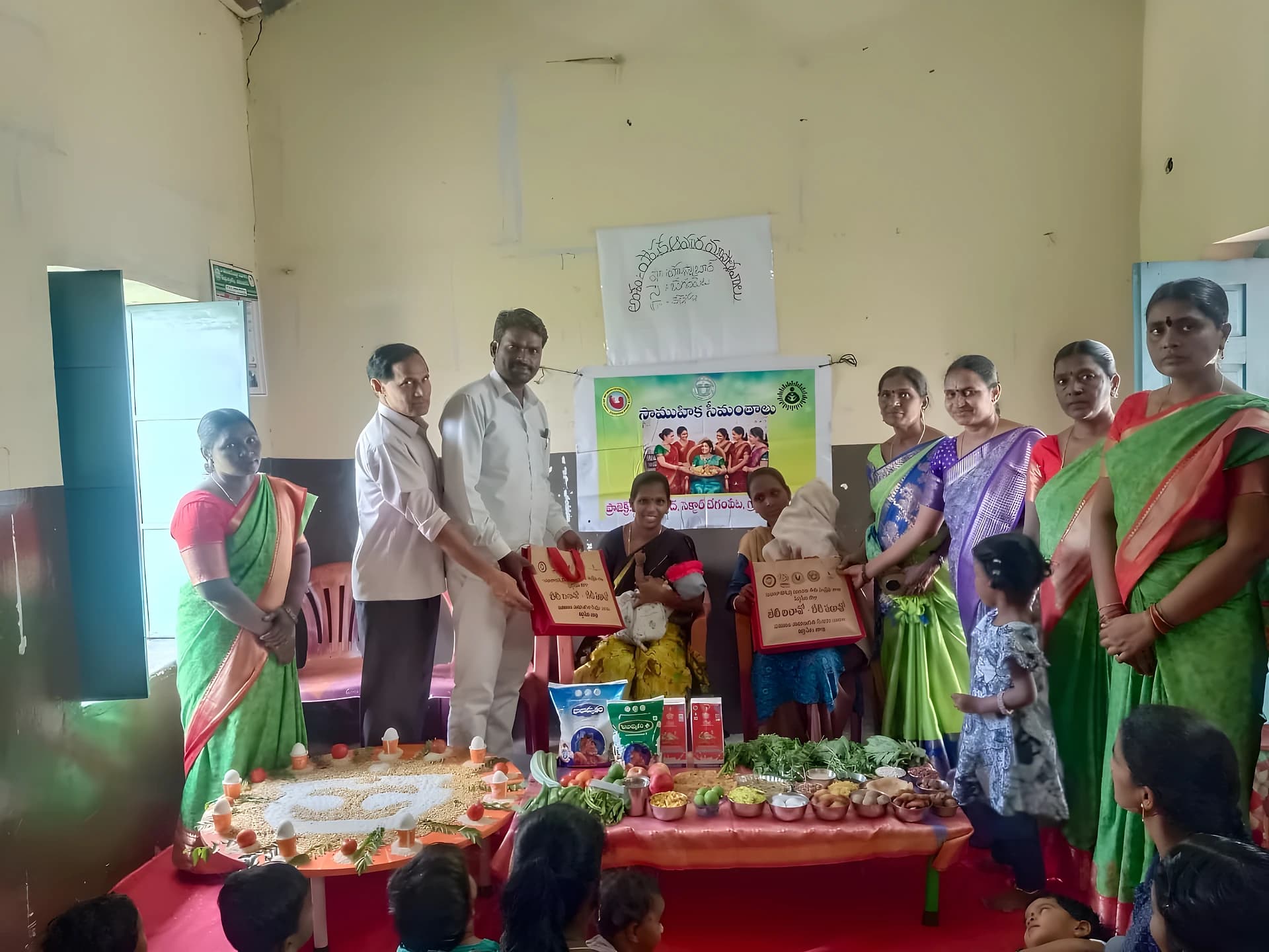 అంగన్వాడీలో పోషకాహార మహోత్సవం