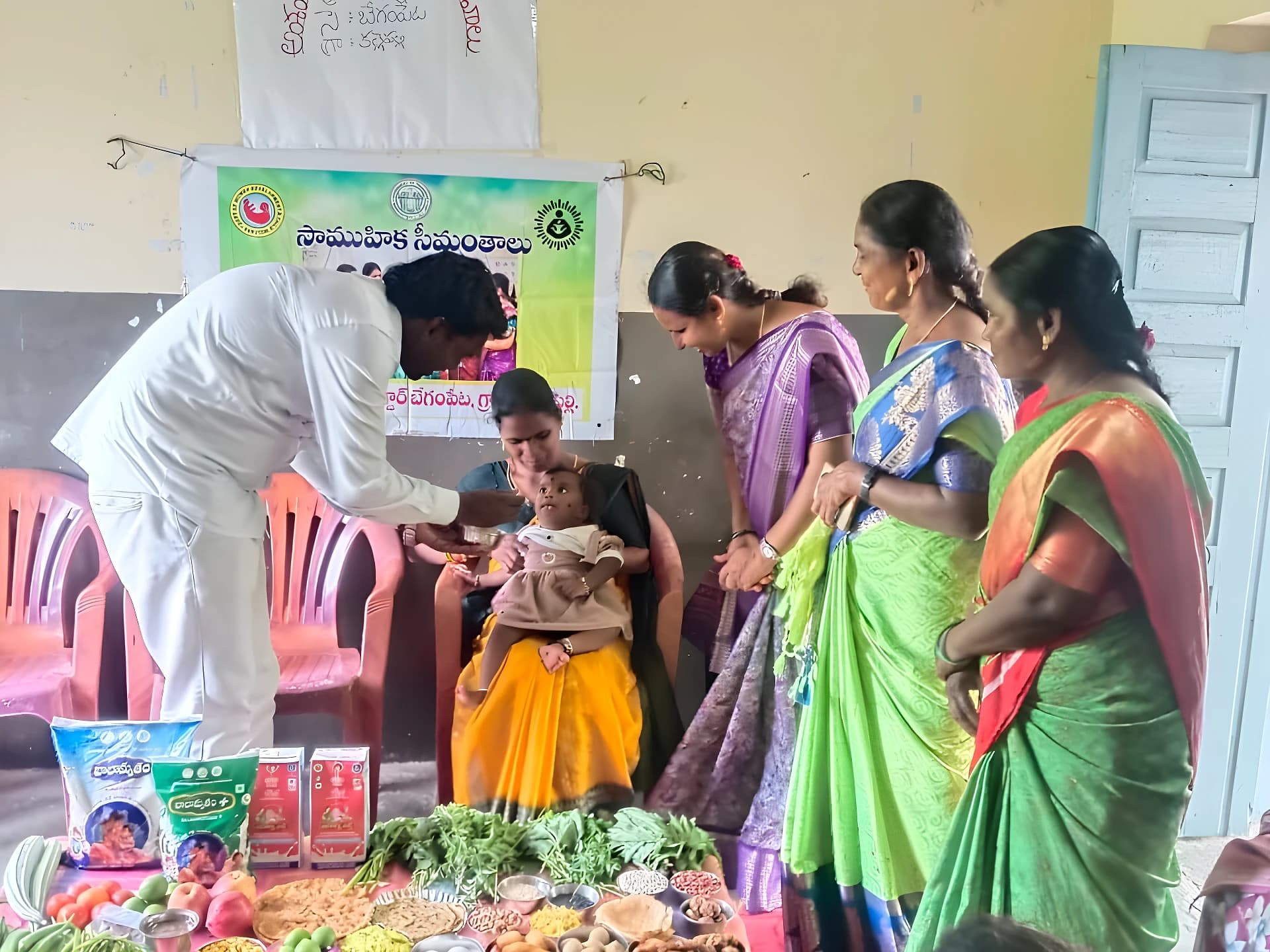 అంగన్వాడీలో పోషకాహార మహోత్సవం