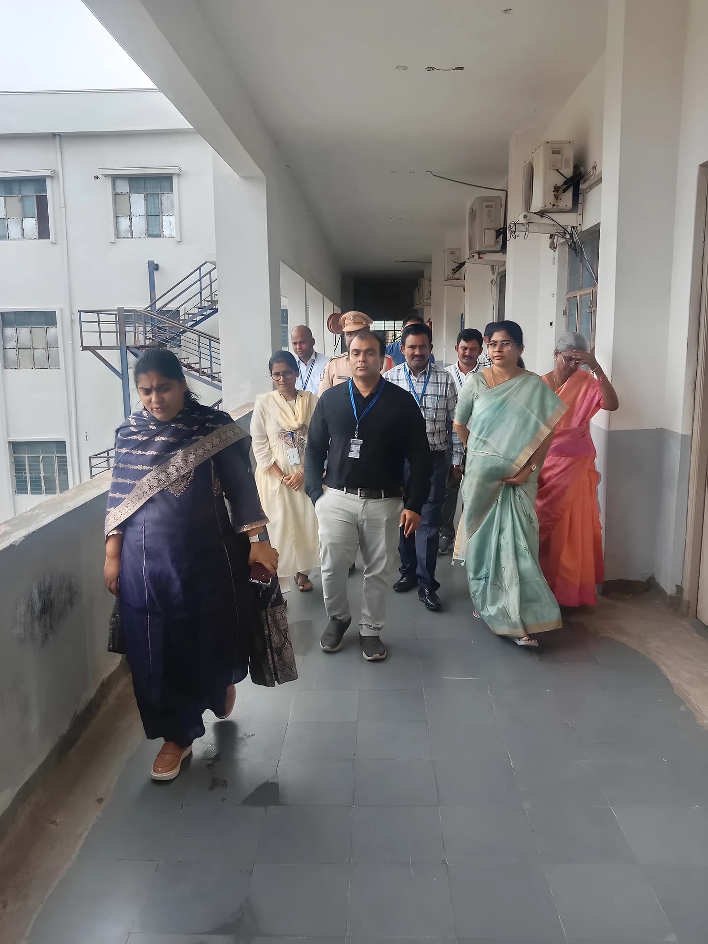 నీట్ పీజీ ఎగ్జామ్ సెంటర్ పరిశీలన