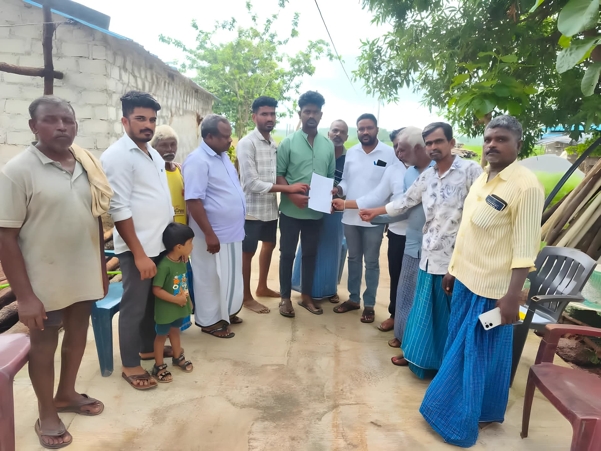 ఎస్సీ సెల్ గ్రామ అధ్యక్షుడిగా కొంకటి మహేష్
