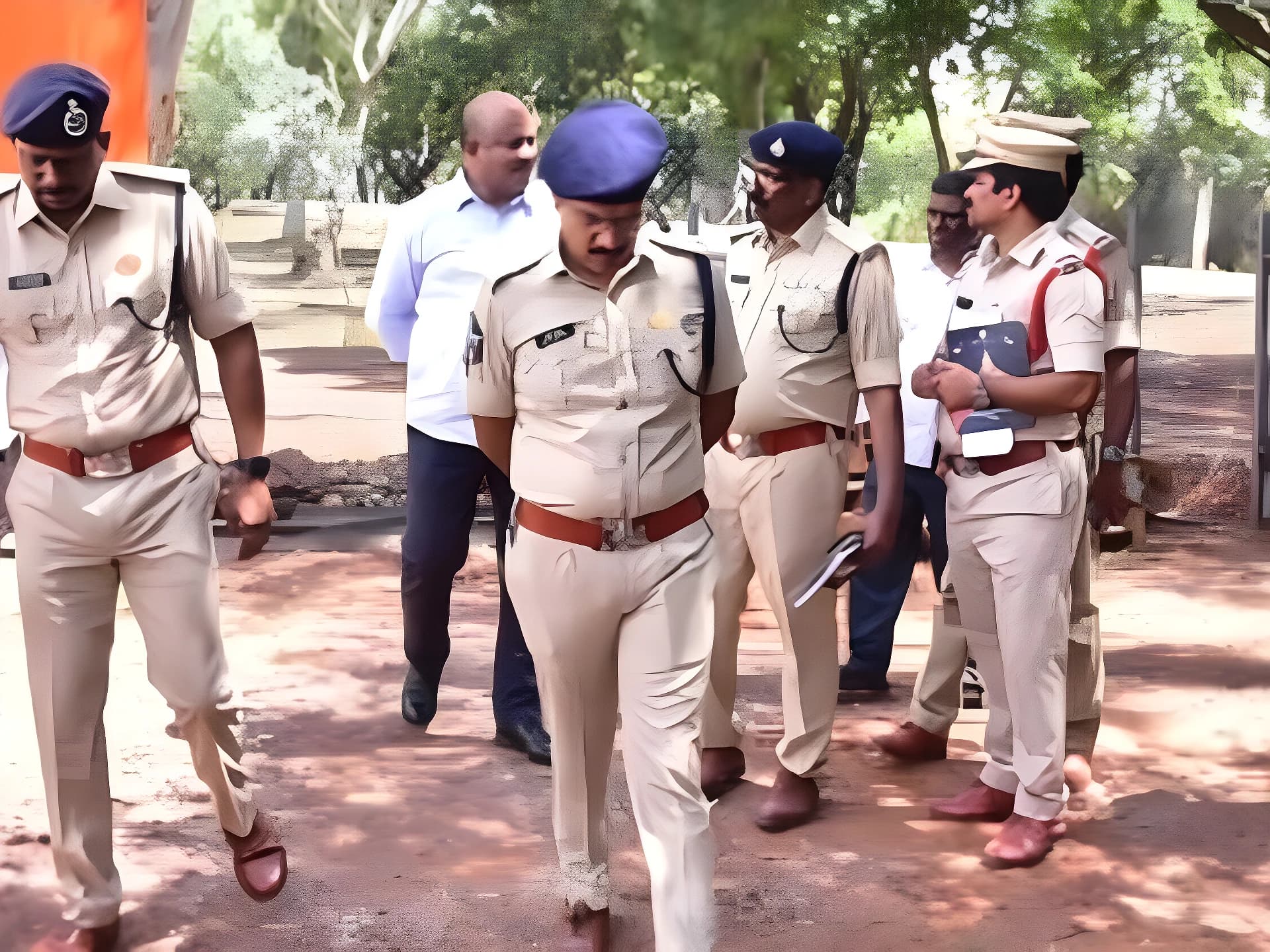 పోలీసు అమరవీరుల సంస్మరణ కార్యక్రమానికి పటిష్ట భద్రత