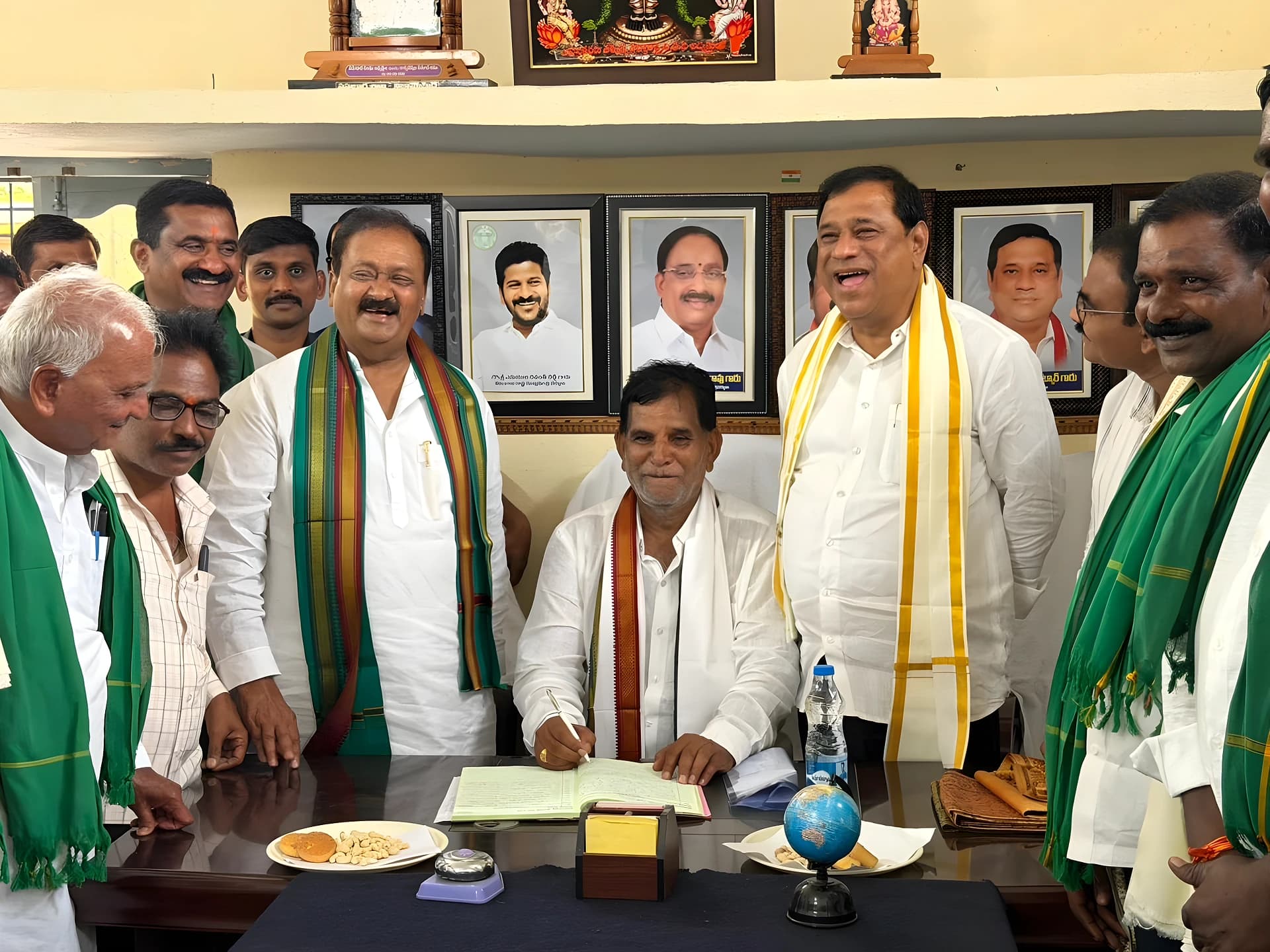 ఇక రామేశ్వరం పల్లి PACS కొత్త చైర్మన్ ఇంద్రకరణ్ రెడ్డి