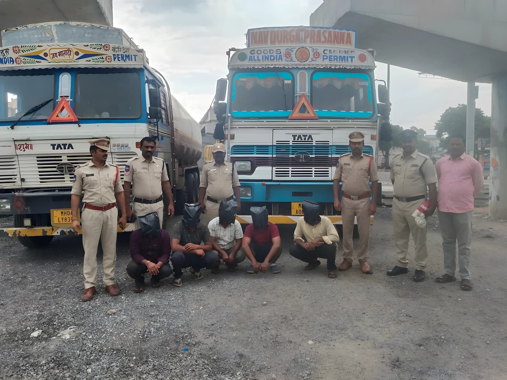 ఇండస్ట్రియల్ కెమికల్స్ దొంగల అరెస్ట్
